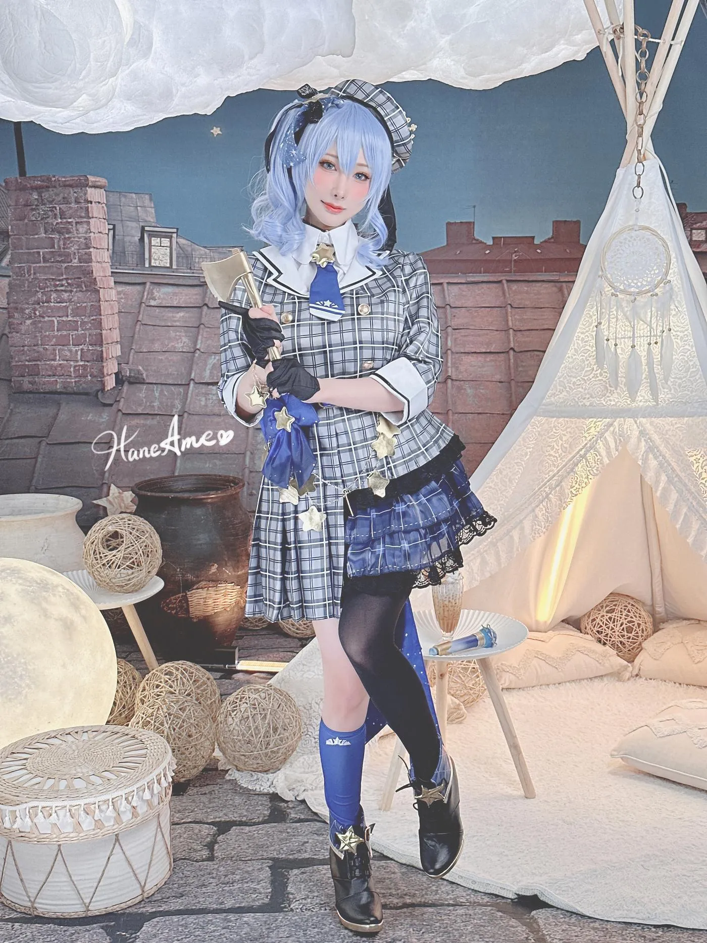 雨波_HaneAme – NO.189 2023年04月新品订阅(4套 视频)-Hololive_Suise_星街 [41P]插图7