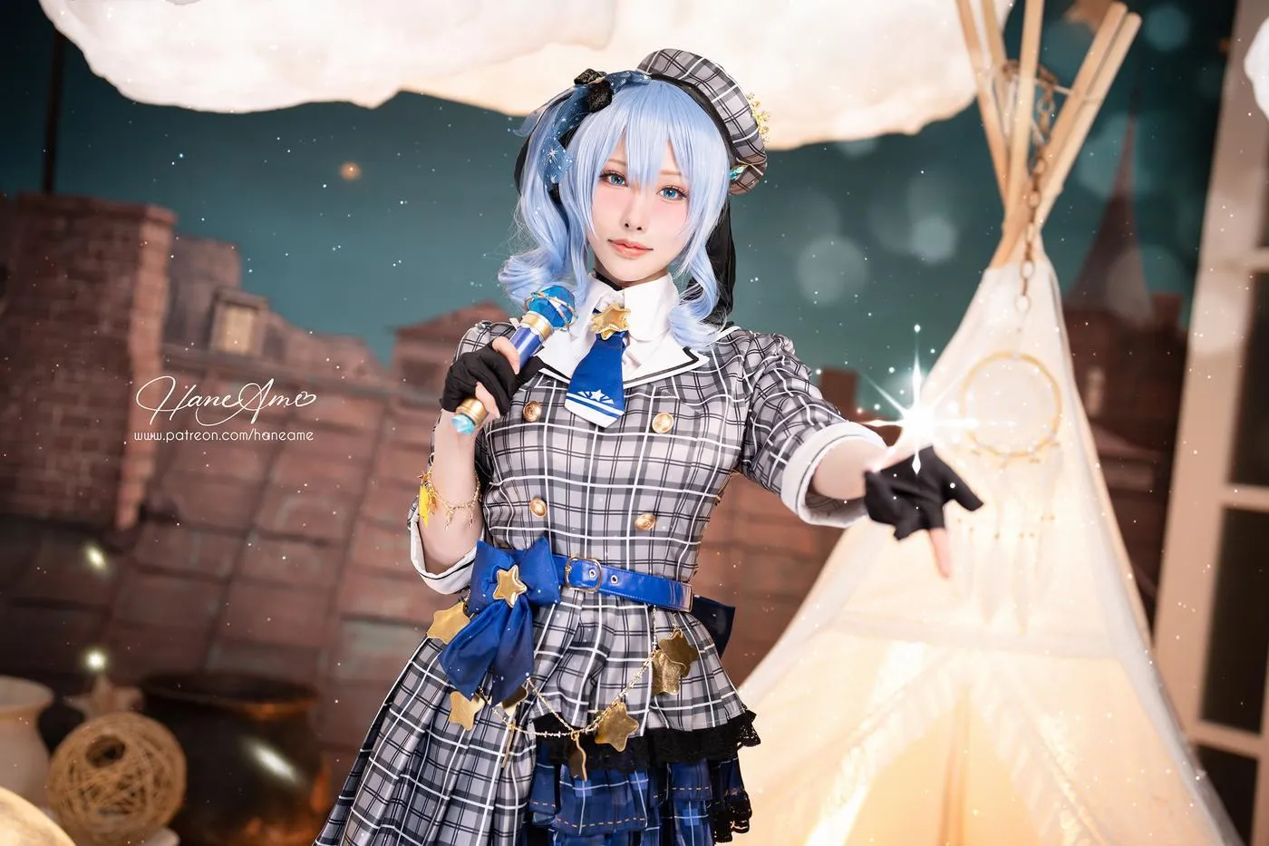 雨波_HaneAme – NO.189 2023年04月新品订阅(4套 视频)-Hololive_Suise_星街 [41P]插图2