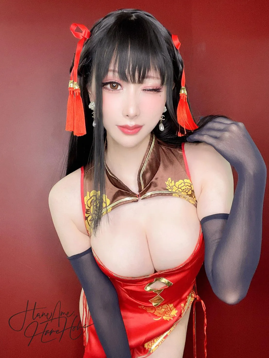 雨波_HaneAme 2月等級1_虎年旗袍 [27P]插图5