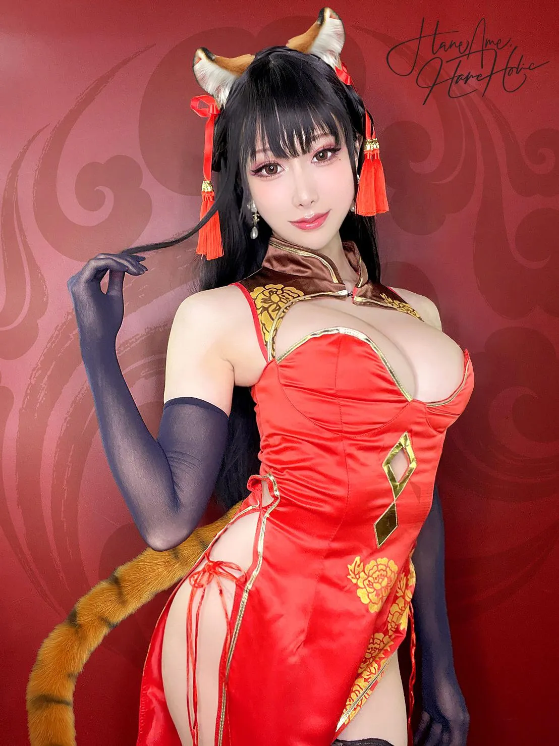 雨波_HaneAme 2月等級1_虎年旗袍 [27P]插图3