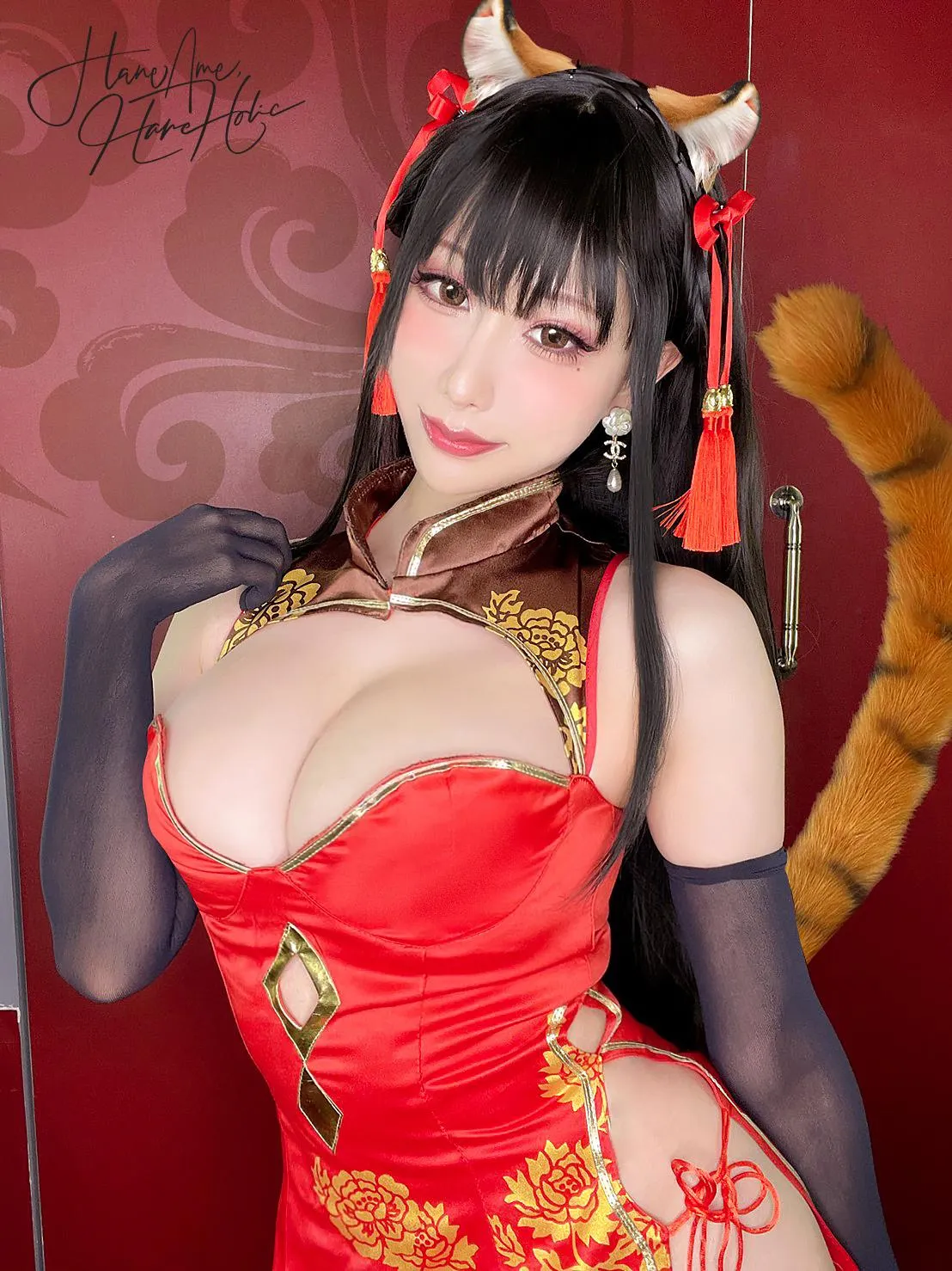 雨波_HaneAme 2月等級1_虎年旗袍 [27P]插图6