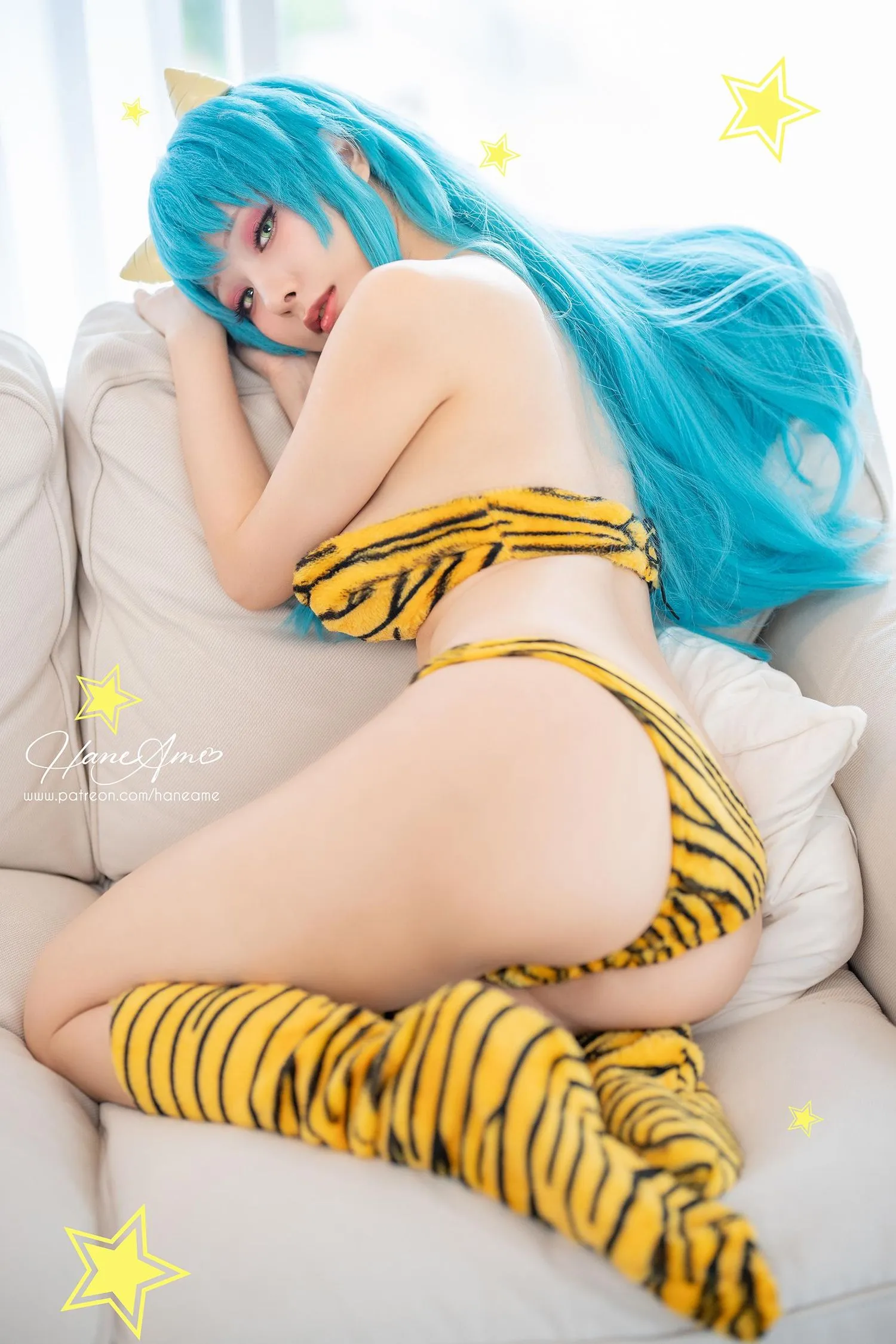 雨波_HaneAme 2022年10月新品订阅 (4套 视频) -福星小子 _ 拉姆 [19P]插图7