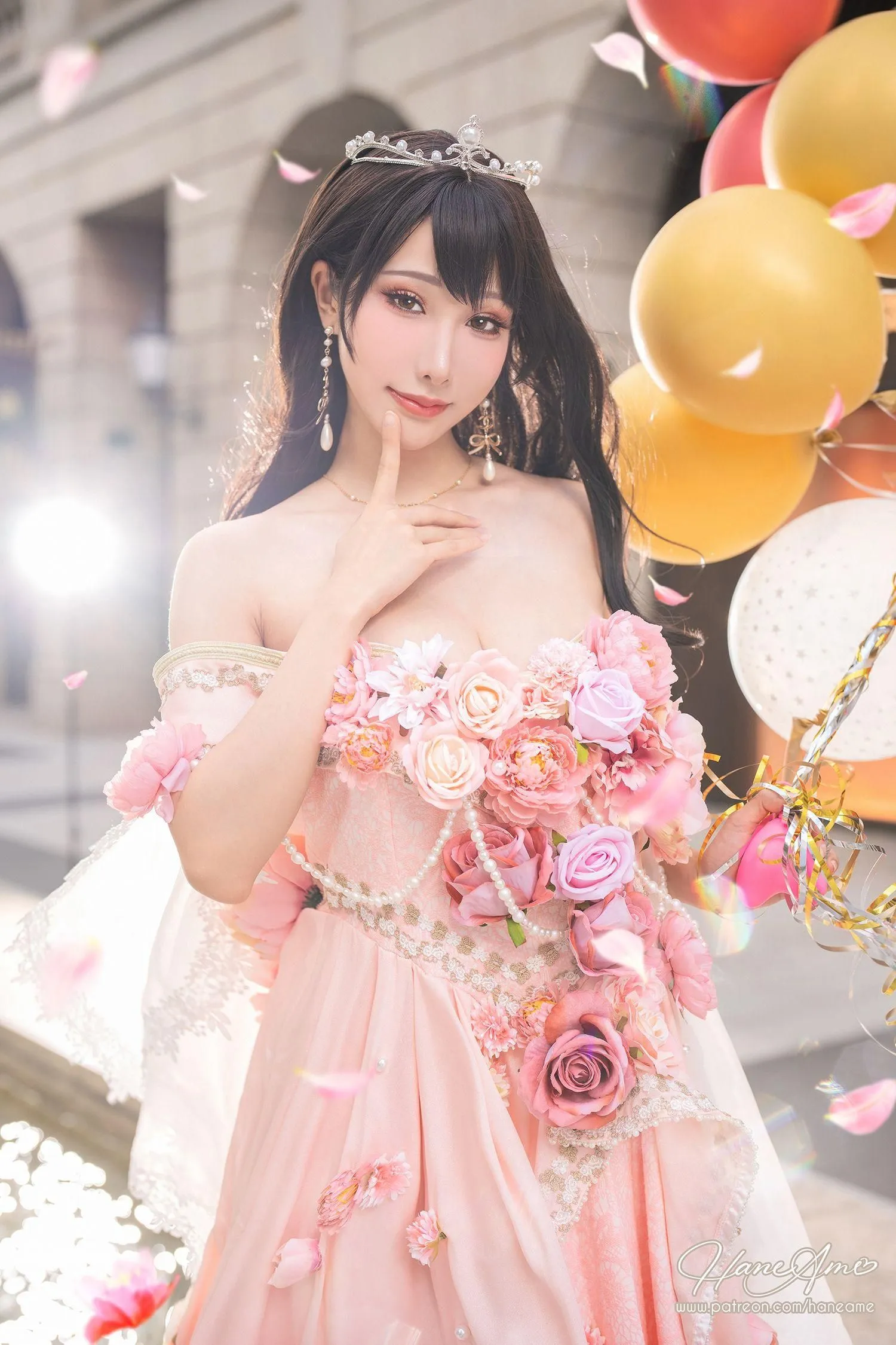 雨波_HaneAme 2022年10月新品订阅 (4套 视频) -10月生日禮服 [13P]插图