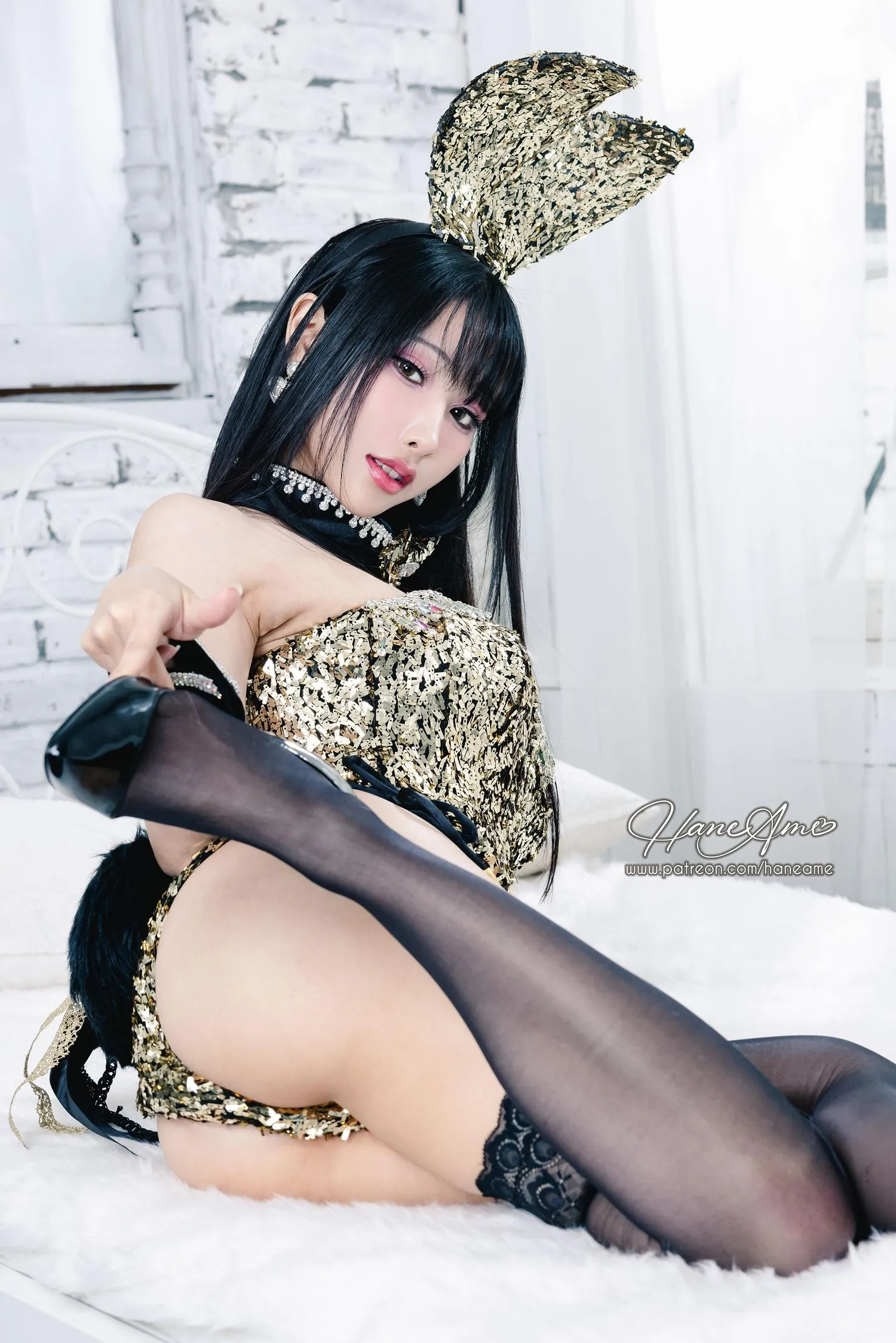 雨波_HaneAme 9月 – 炫目兔女郎(36P215MB) [36P]插图9