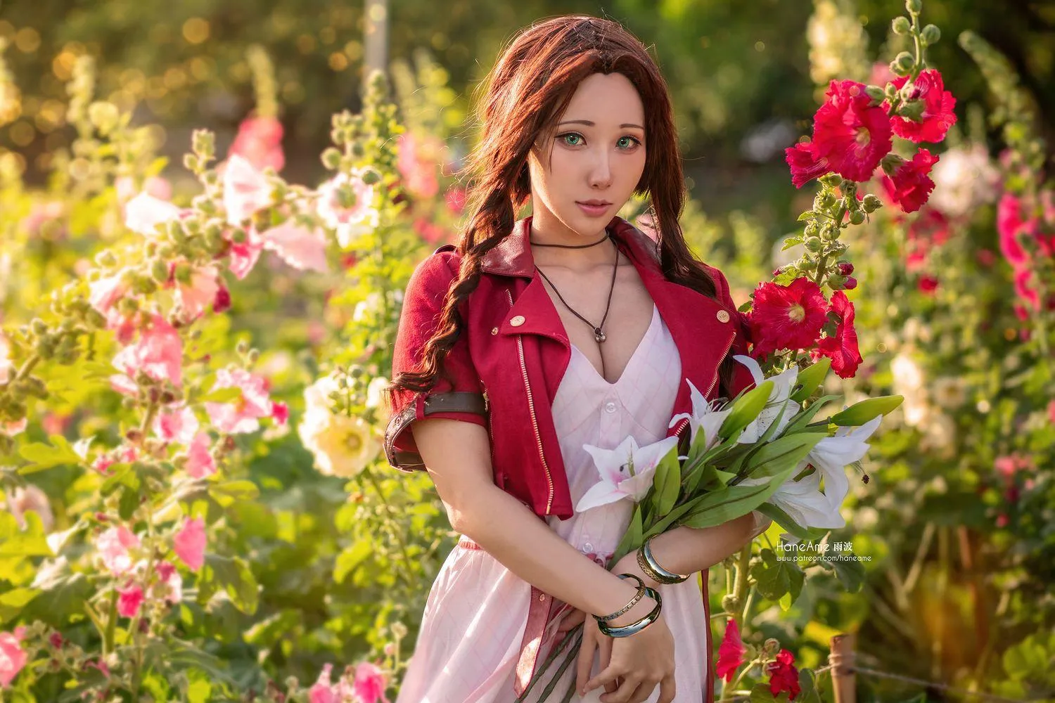 雨波_HaneAme Aerith(最終幻想-愛麗絲) [13P]插图6
