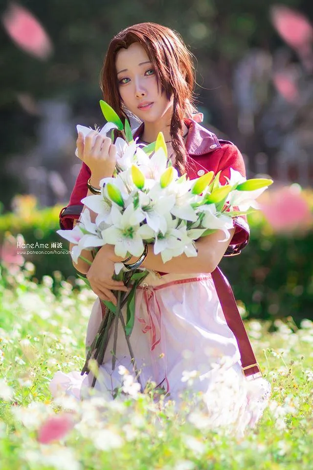 雨波_HaneAme Aerith(最終幻想-愛麗絲) [13P]插图