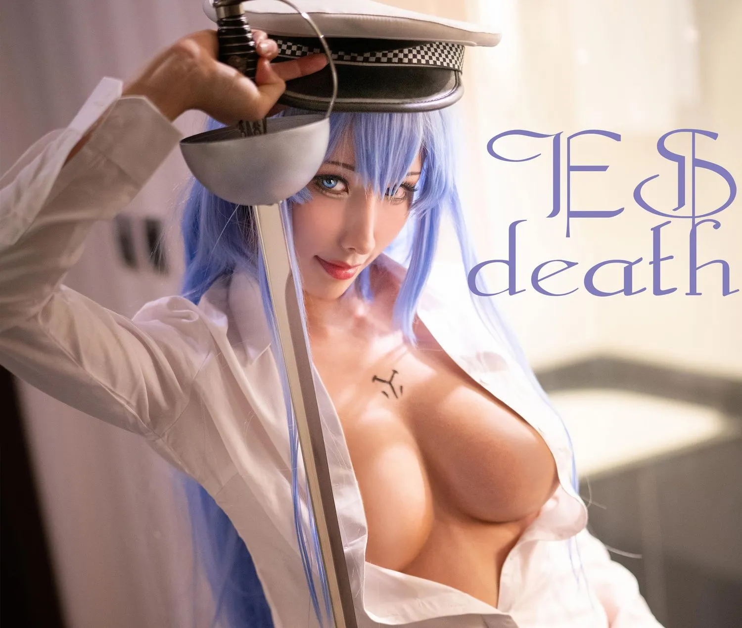 雨波_HaneAme Akame Ga Kiru_Esdeath_BF shirt_艾斯德斯男友襯衫 [25P]插图7