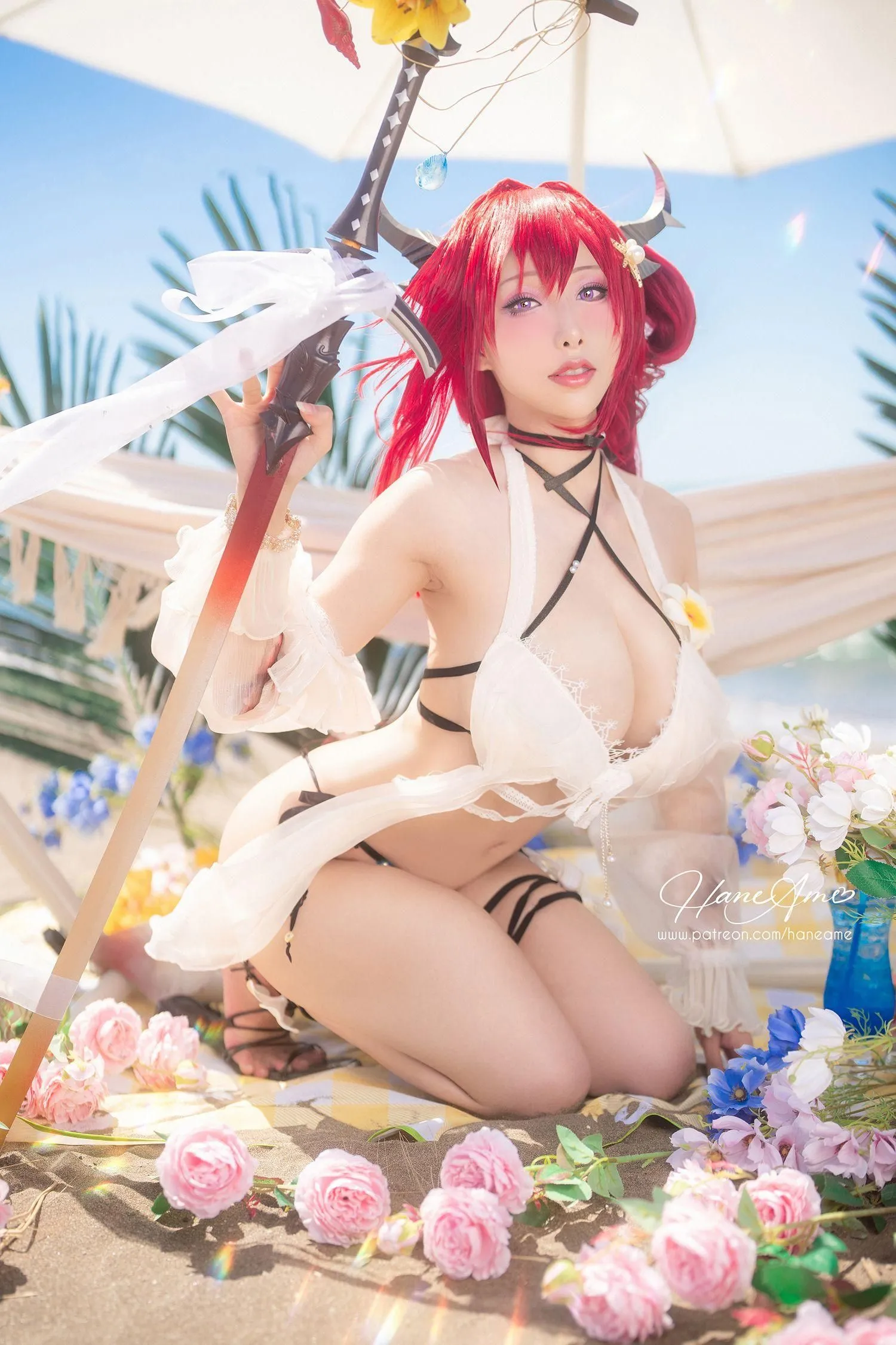 雨波_HaneAme Arknights_Surtr_官方泳裝 [38P]插图6