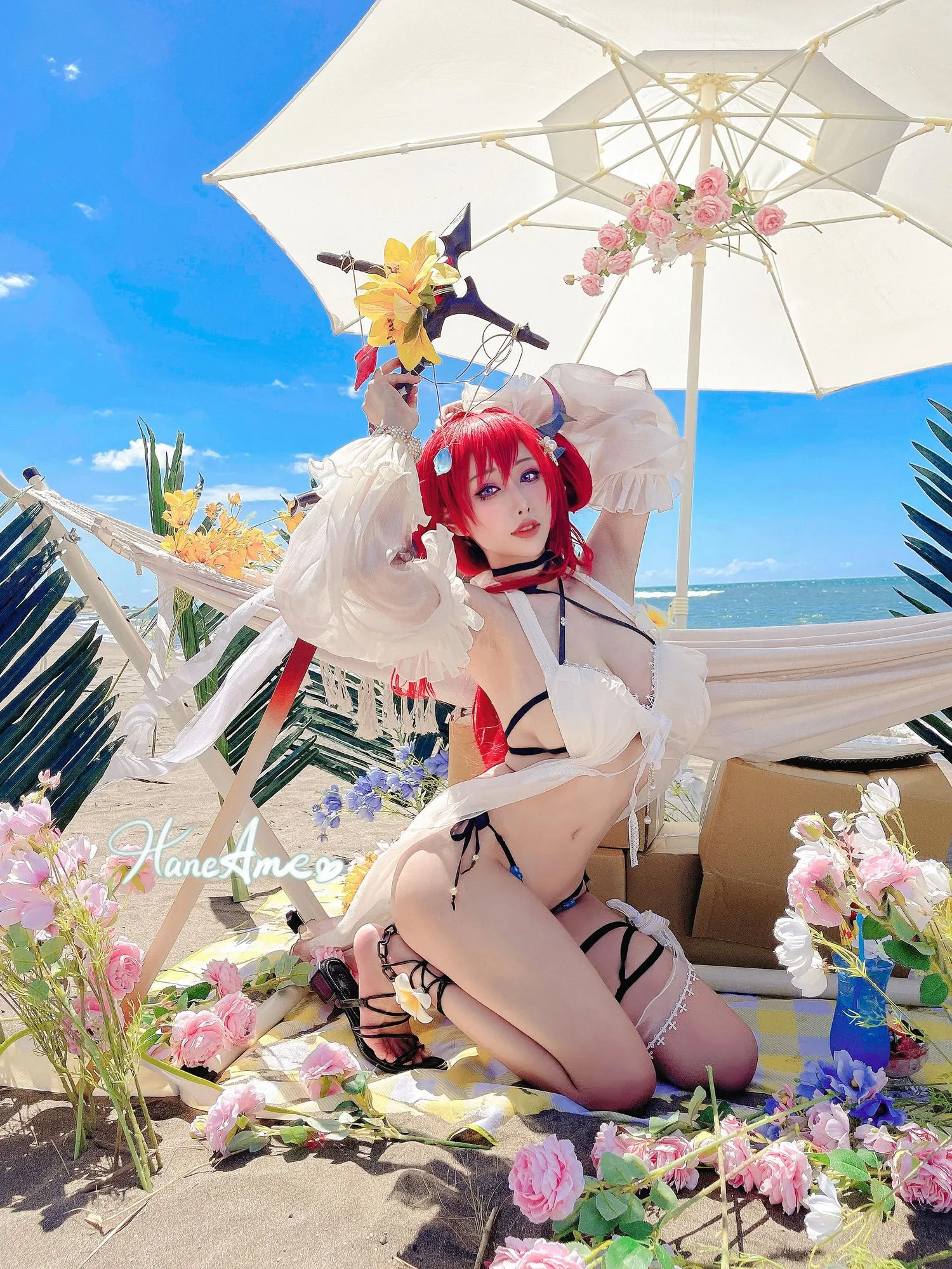雨波_HaneAme Arknights_Surtr_官方泳裝 [38P]插图7