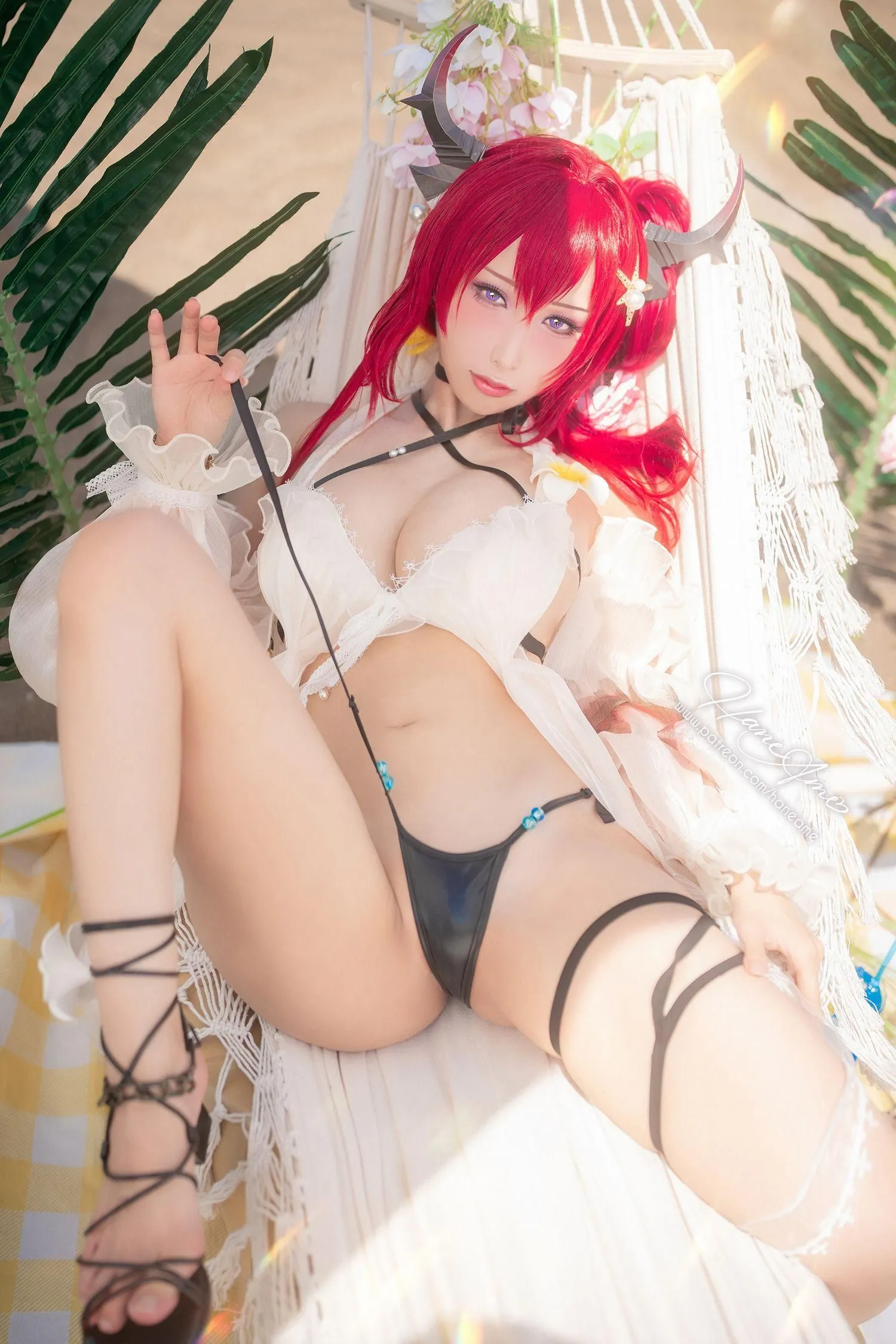 雨波_HaneAme Arknights_Surtr_官方泳裝 [38P]插图6