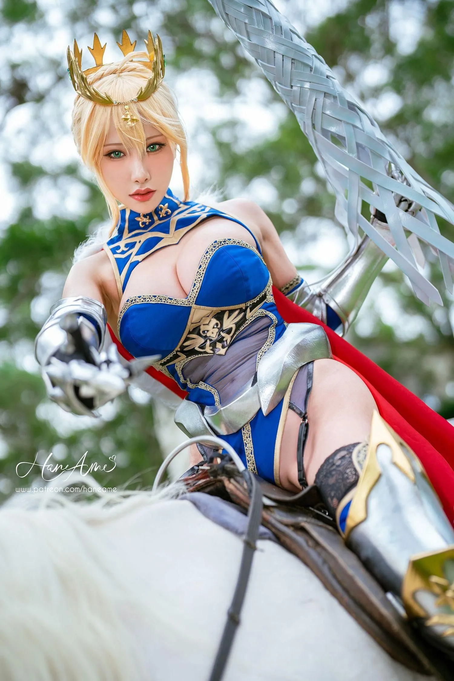 雨波_HaneAme Artoria Lancer アルトリア(101P227MB) [99P]插图2