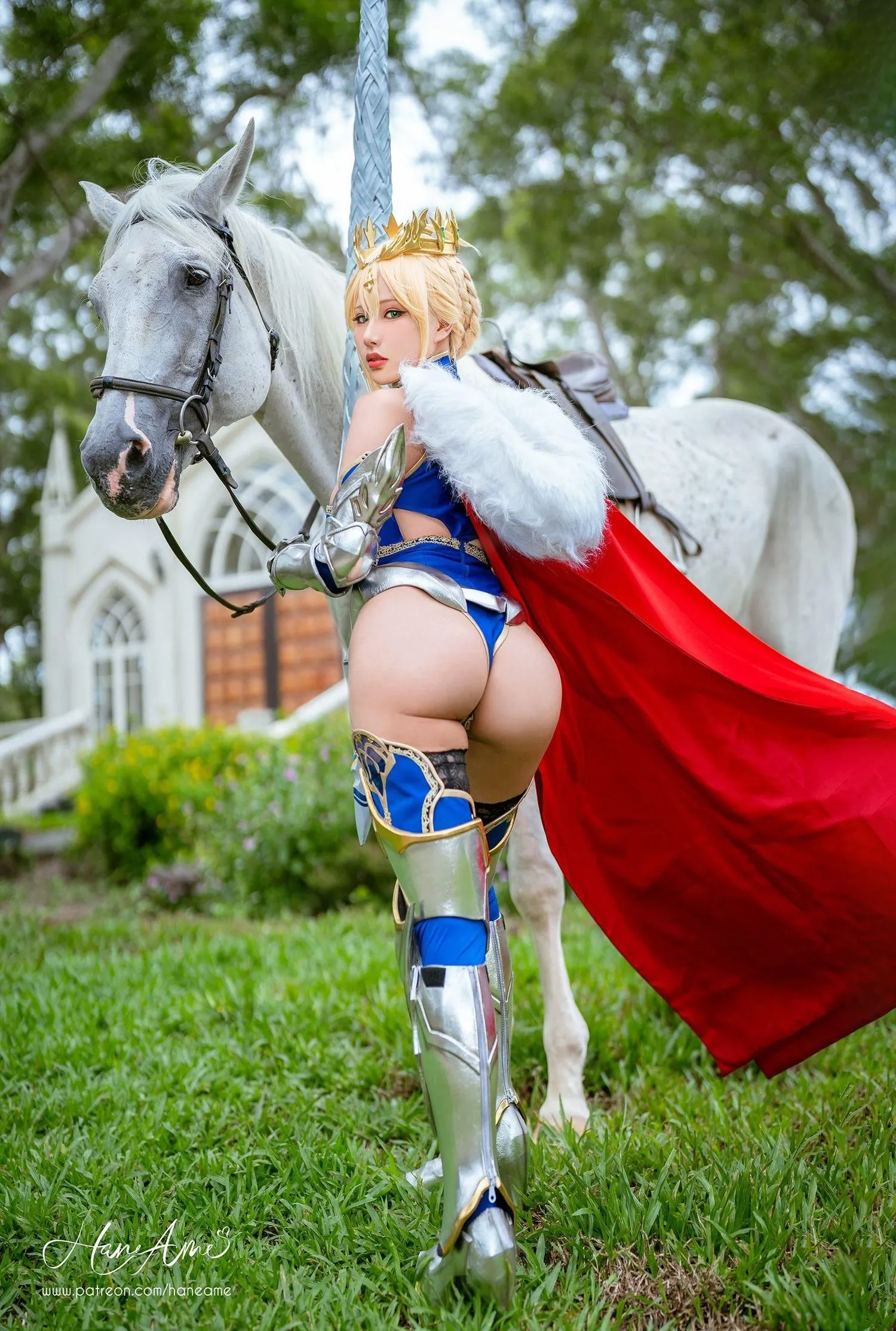 雨波_HaneAme Artoria Lancer アルトリア(101P227MB) [99P]插图6