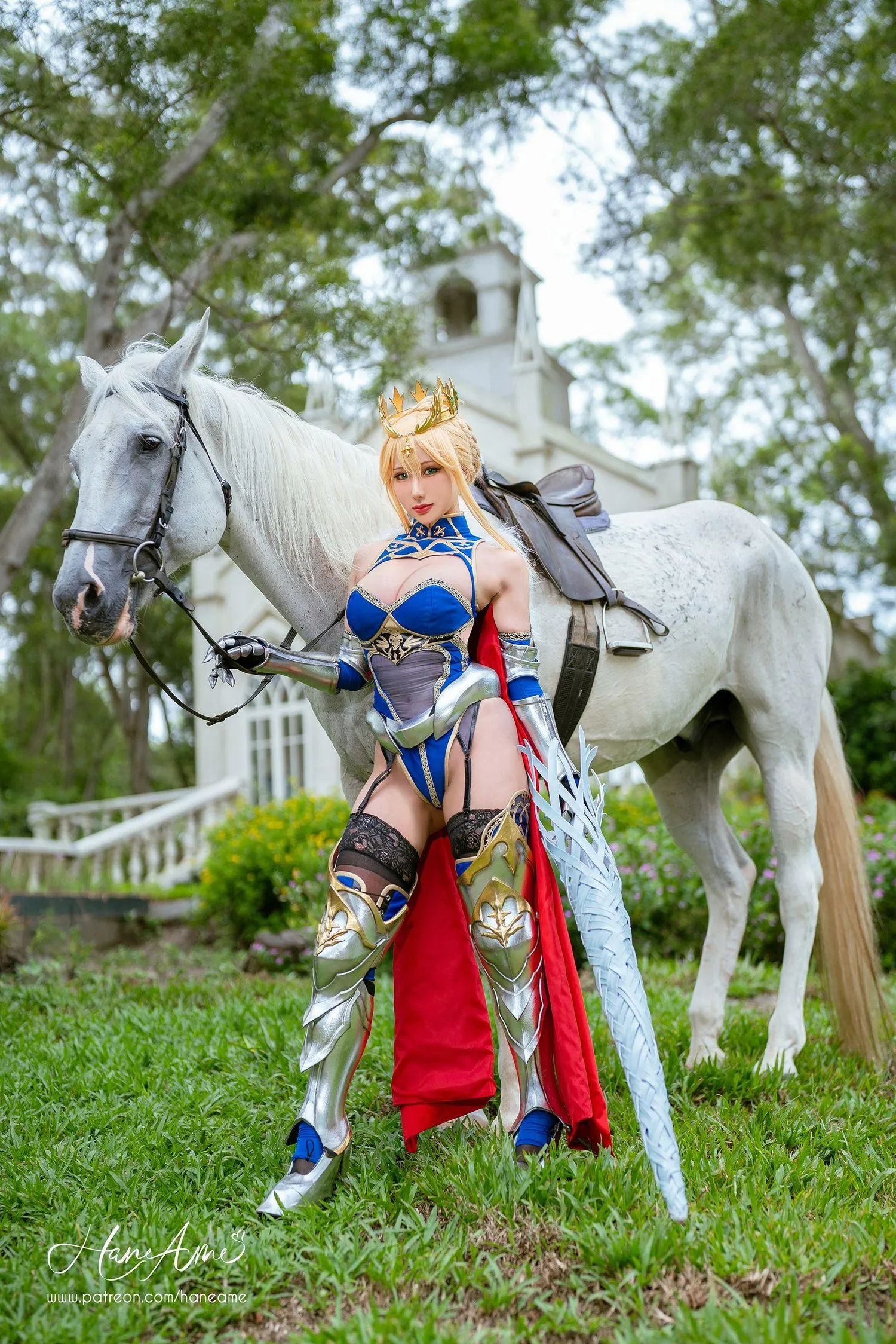 雨波_HaneAme Artoria Lancer アルトリア(101P227MB) [99P]插图7