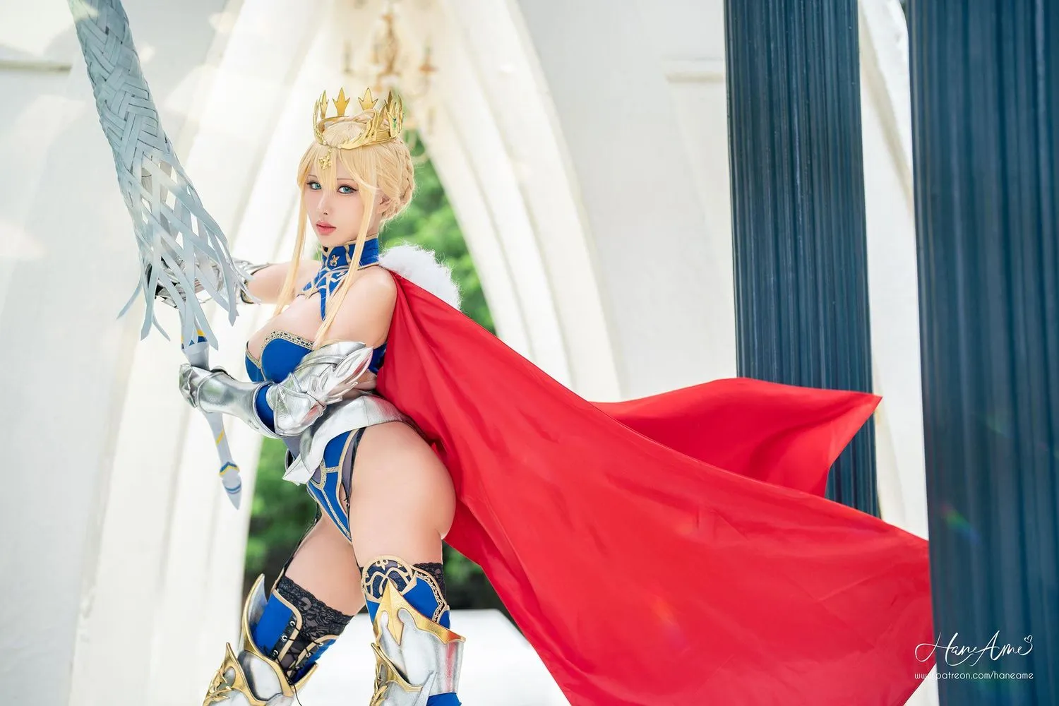 雨波_HaneAme Artoria Lancer アルトリア(101P227MB) [99P]插图5