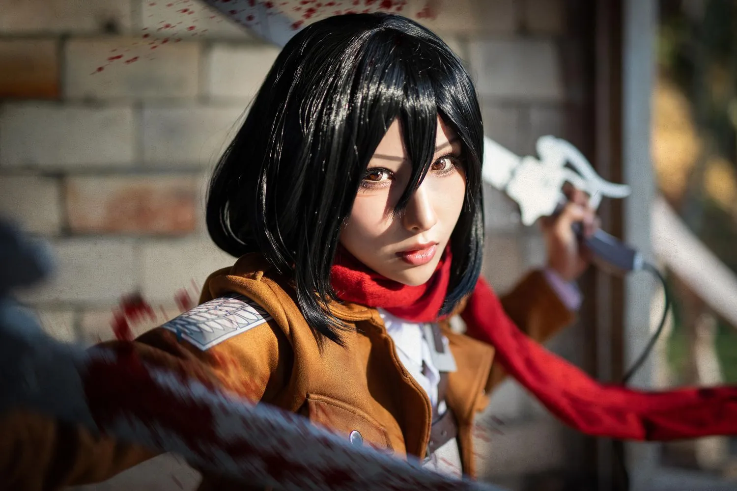雨波_HaneAme Attack on _Mikasa_米卡沙 [49P]插图6