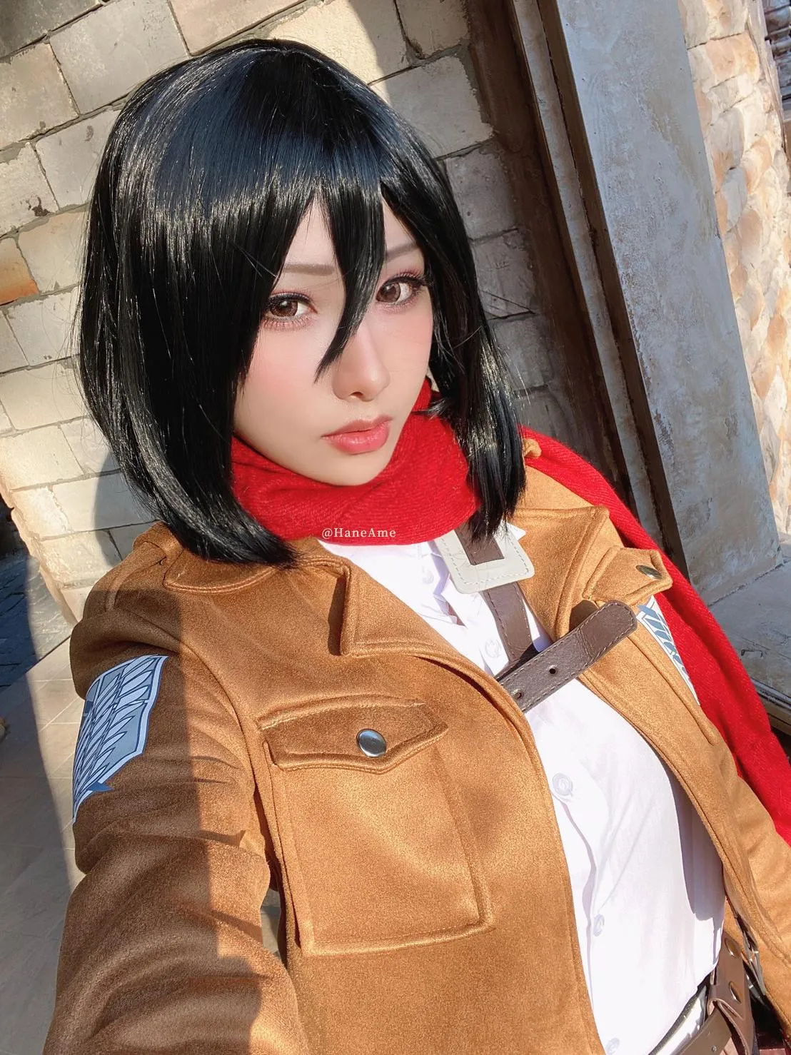 雨波_HaneAme Attack on _Mikasa_米卡沙 [49P]插图