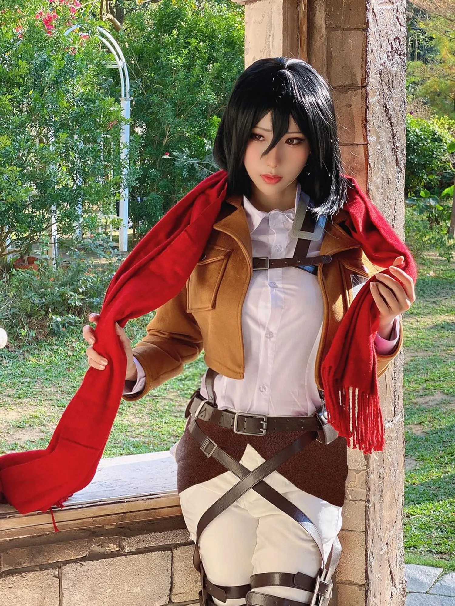 雨波_HaneAme Attack on _Mikasa_米卡沙 [49P]插图3