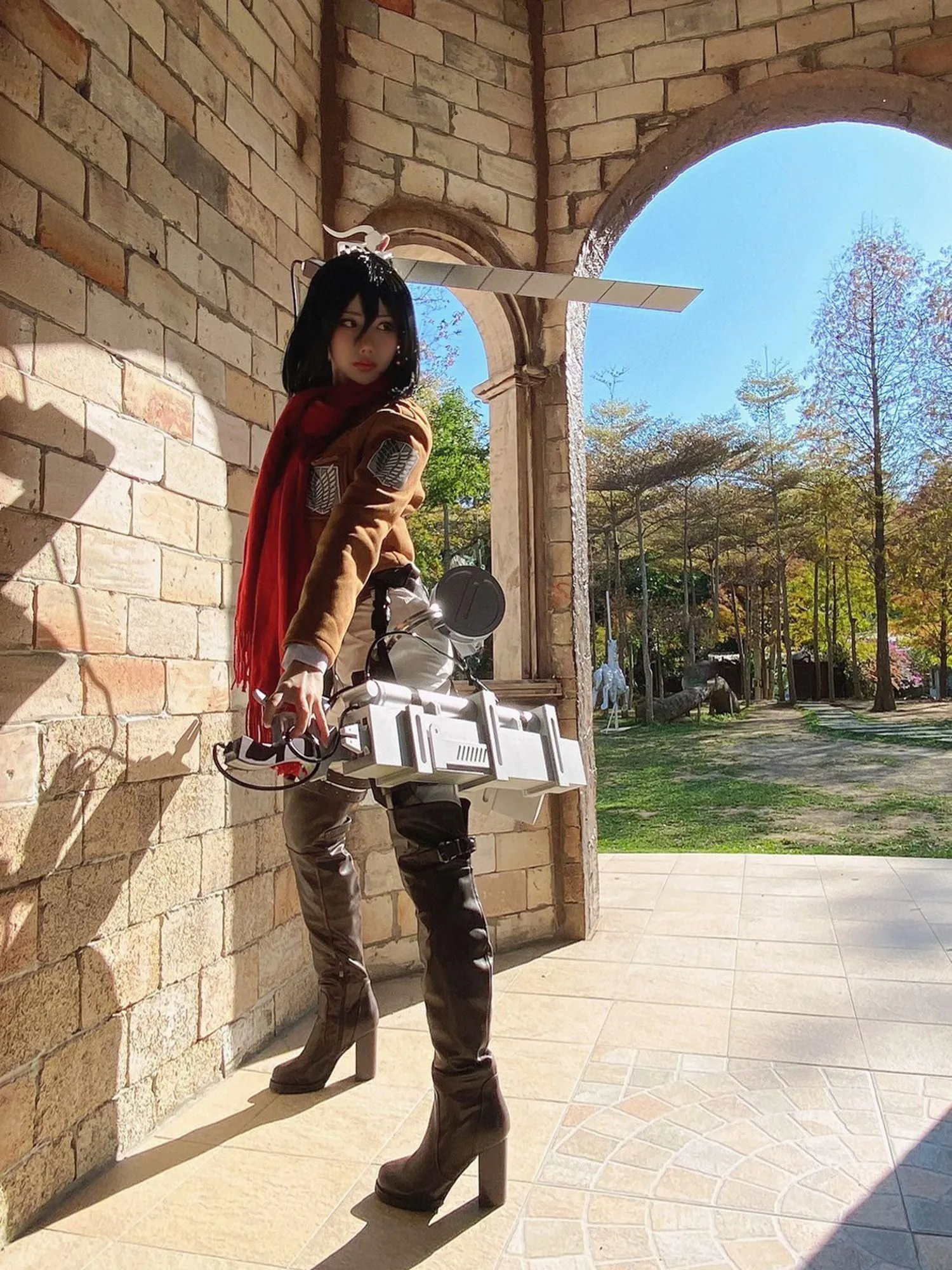 雨波_HaneAme Attack on _Mikasa_米卡沙 [49P]插图5