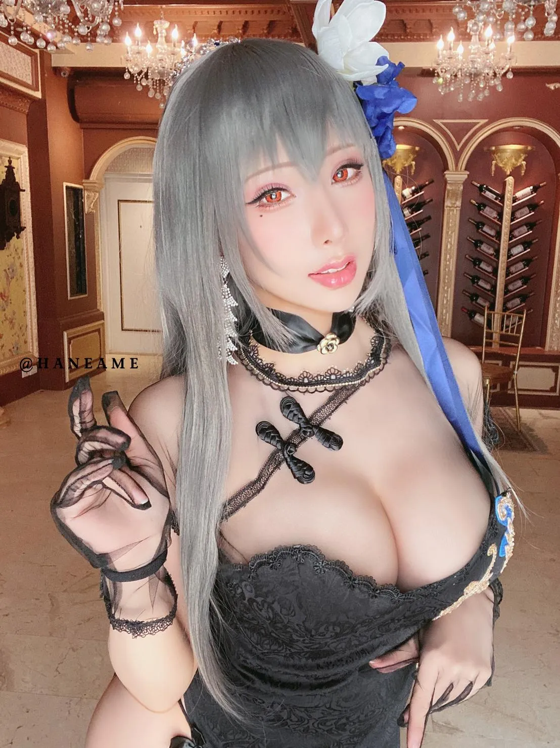 雨波_HaneAme AzurLane_Saint.Louis_路易九世旗袍 [29P]插图6