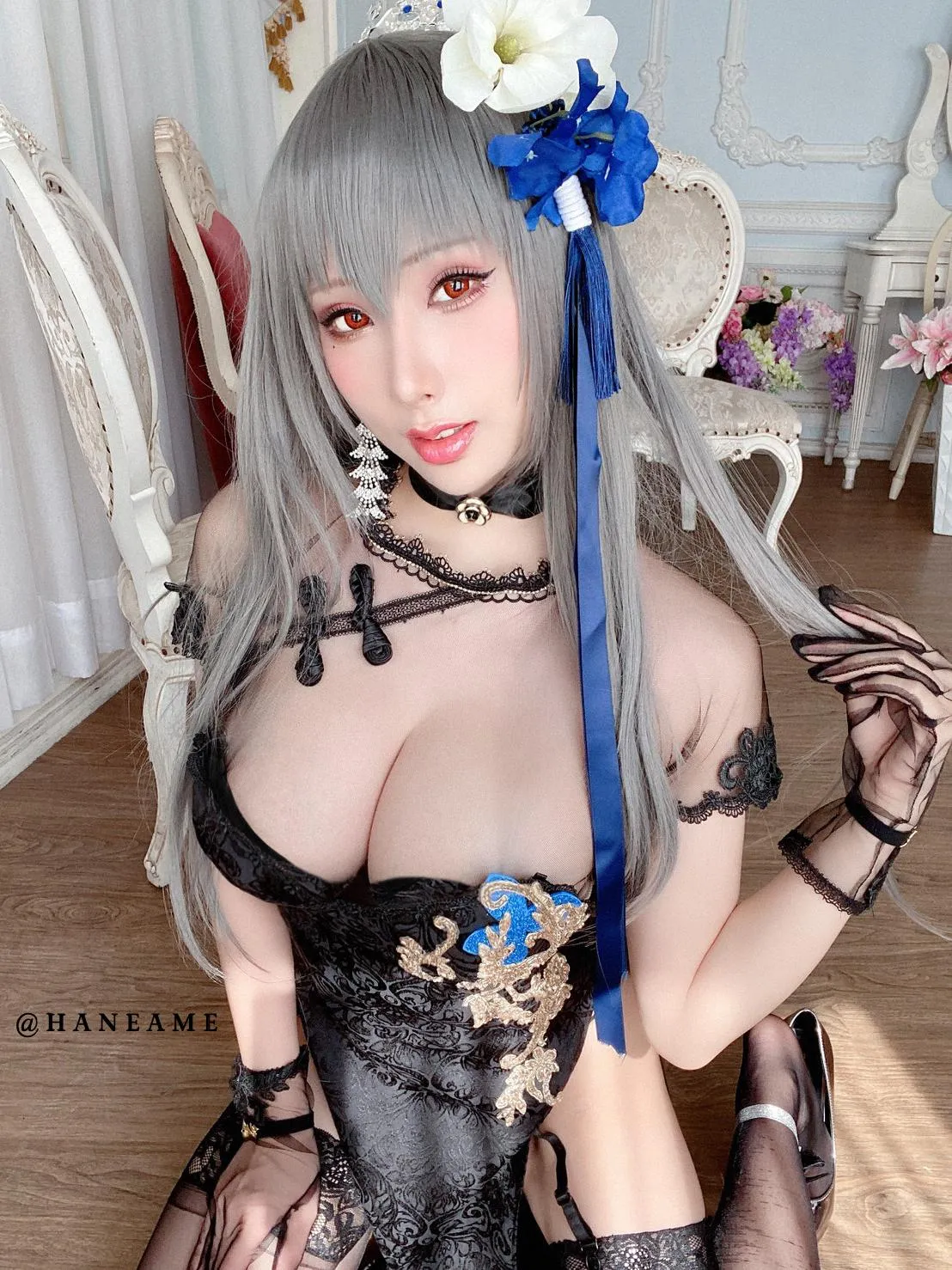 雨波_HaneAme AzurLane_Saint.Louis_路易九世旗袍 [29P]插图4
