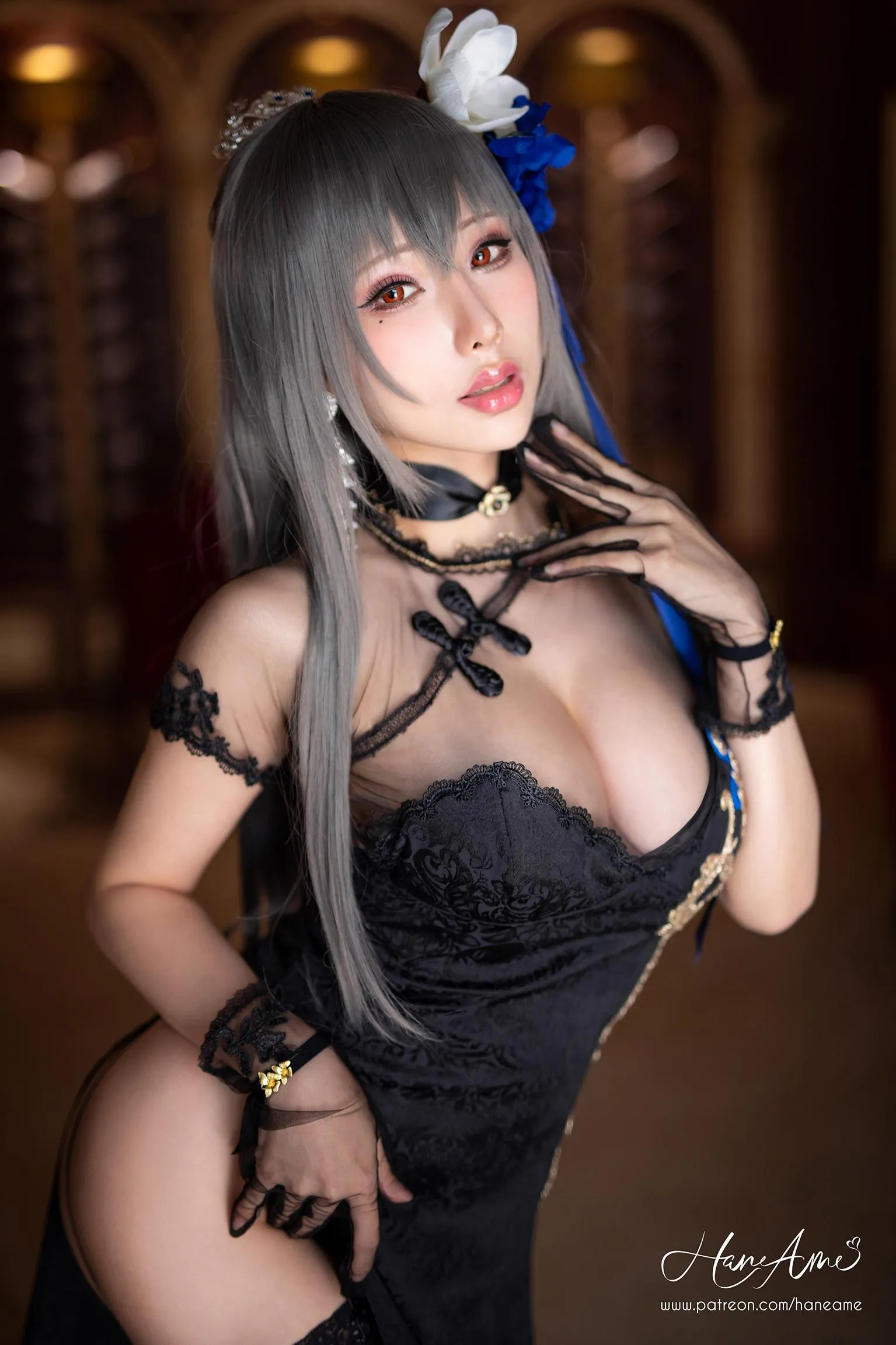 雨波_HaneAme AzurLane_Saint.Louis_路易九世旗袍 [29P]插图8