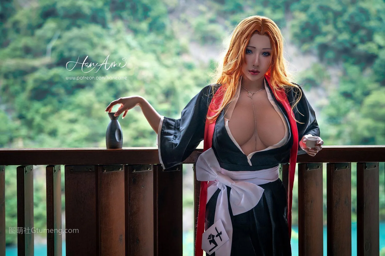 雨波_HaneAme Bleach_Rangiku 11月等级4_松本乱菊 温泉 [38P]插图3