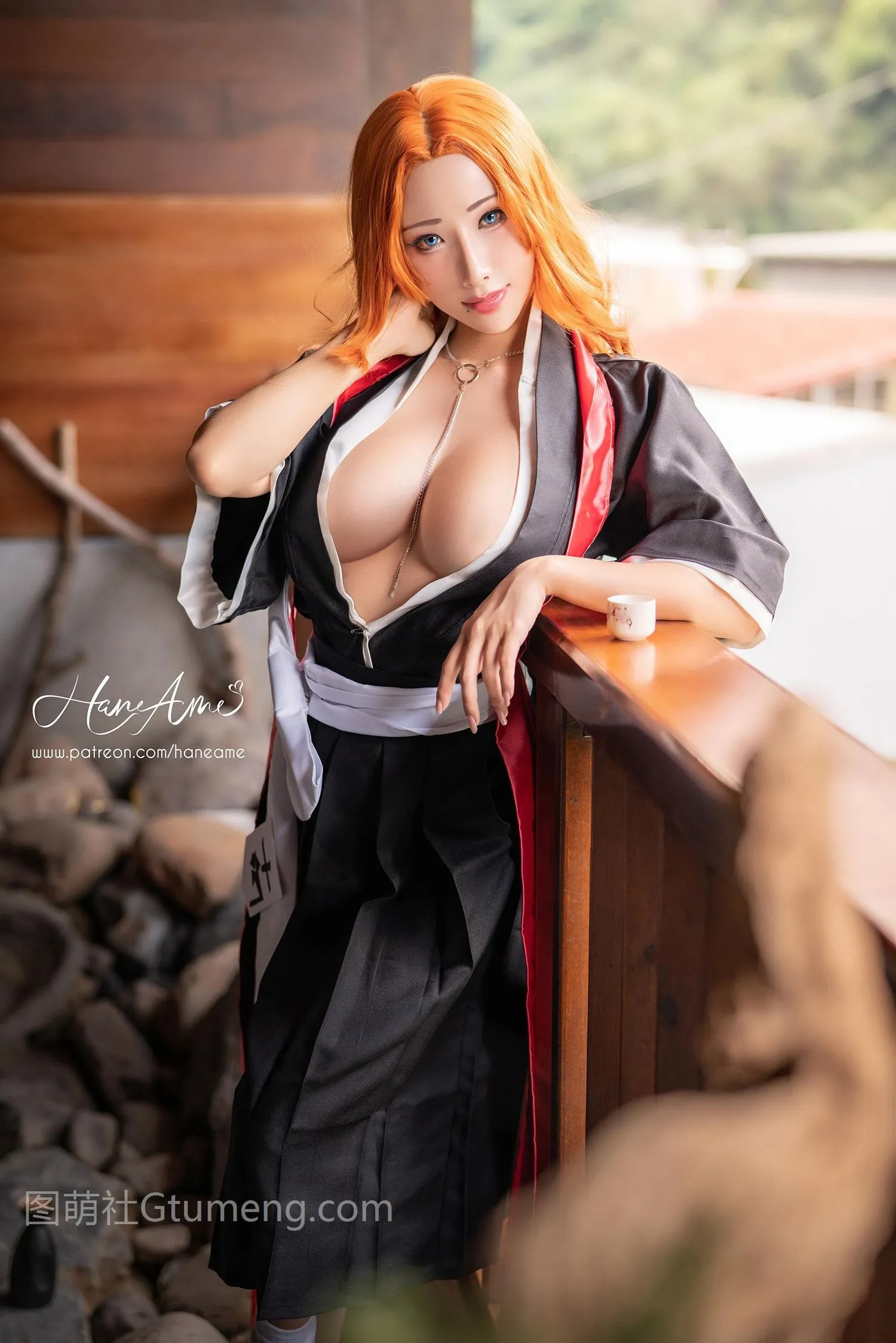 雨波_HaneAme Bleach_Rangiku 11月等级4_松本乱菊 温泉 [38P]插图4