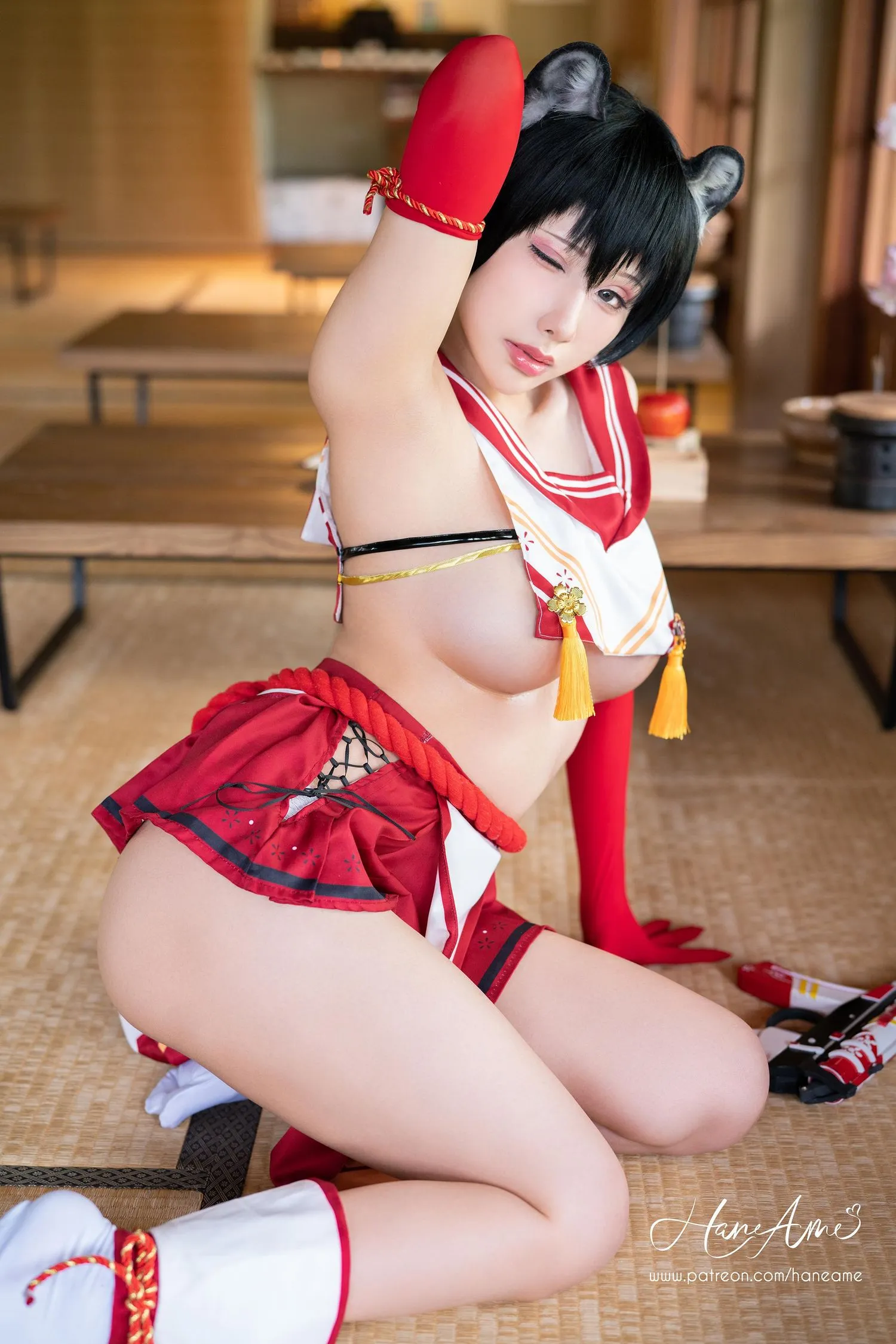 雨波_HaneAme Blue Archive_Tsubaki 樁 [39P]插图9