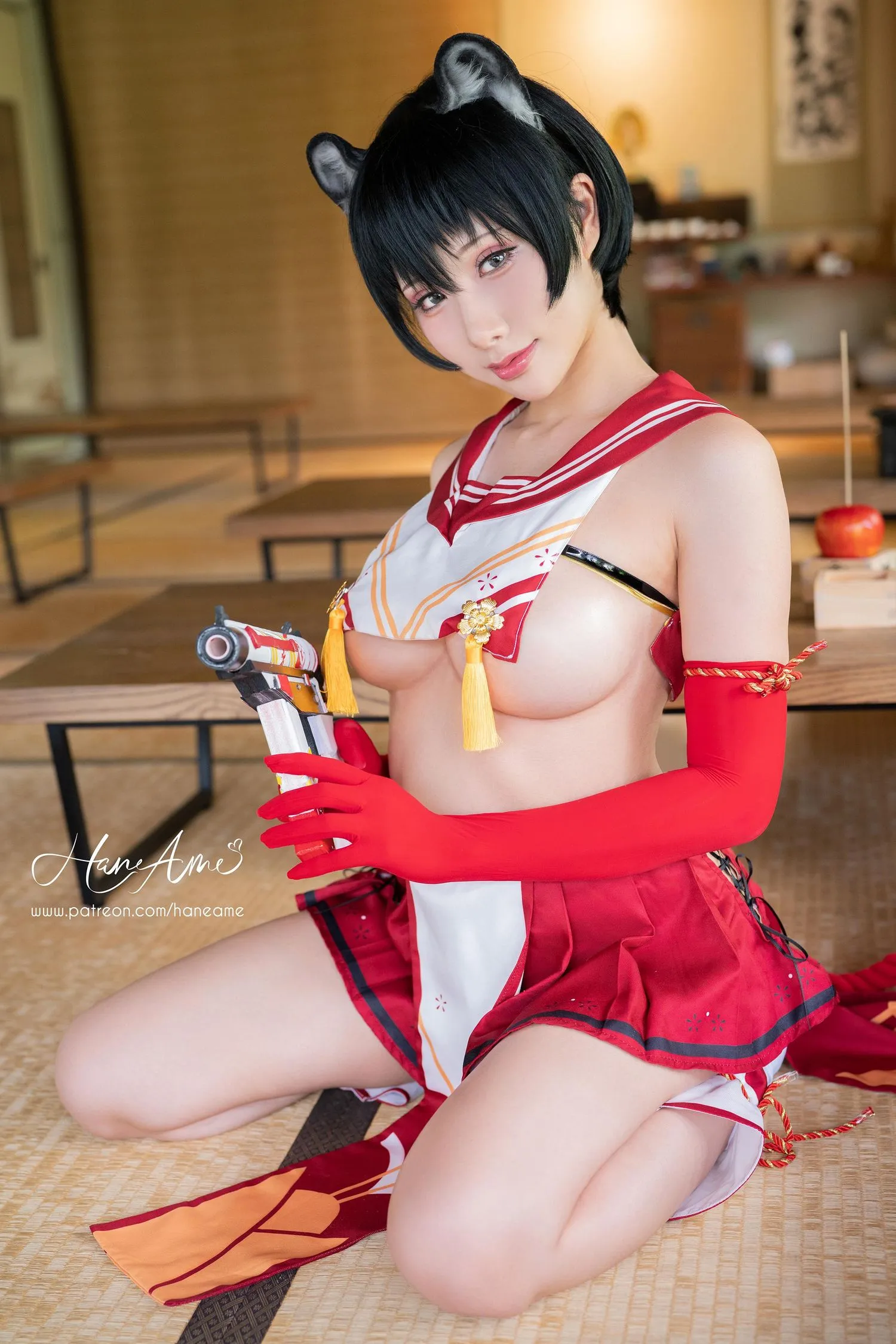 雨波_HaneAme Blue Archive_Tsubaki 樁 [39P]插图