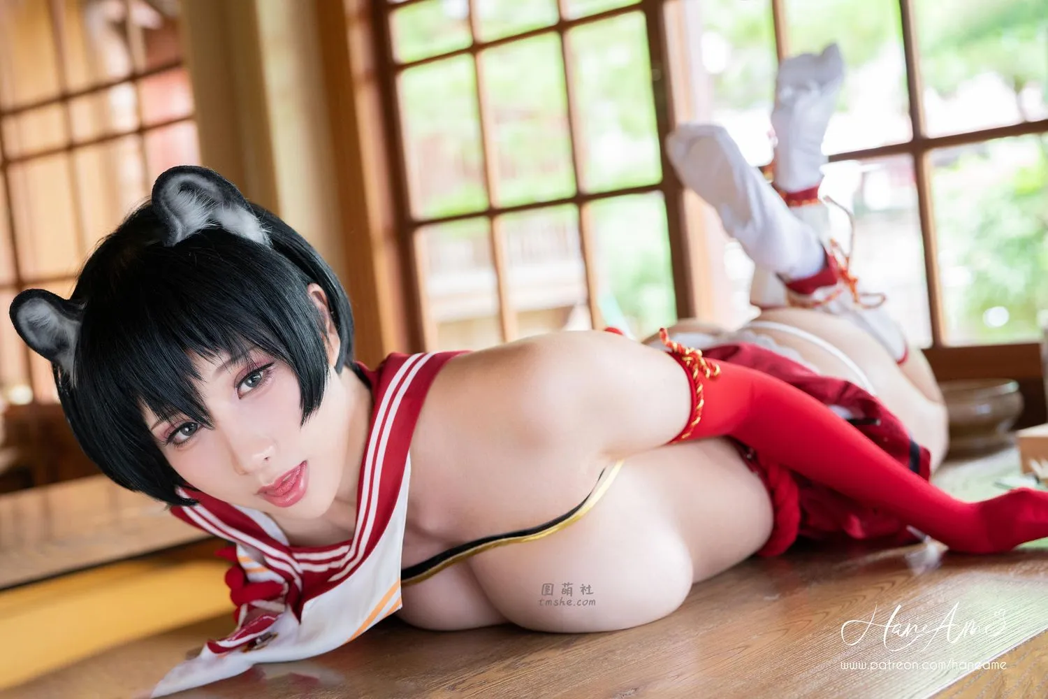 雨波_HaneAme Blue Archive_Tsubaki 樁 [39P]插图1