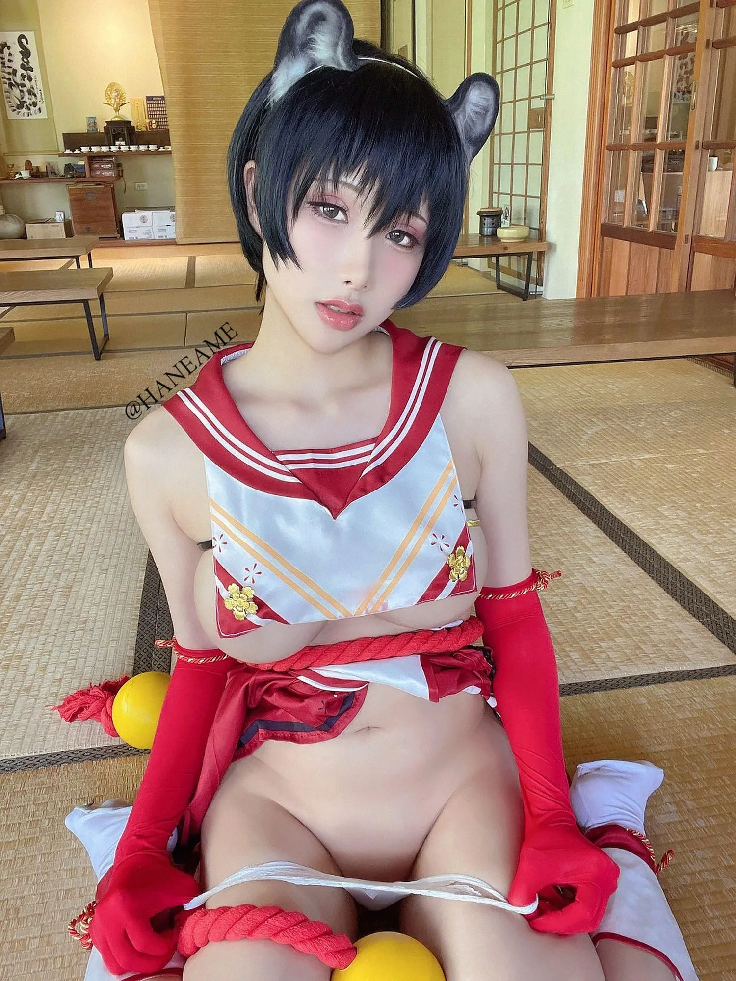 雨波_HaneAme Blue Archive_Tsubaki 樁 [39P]插图5