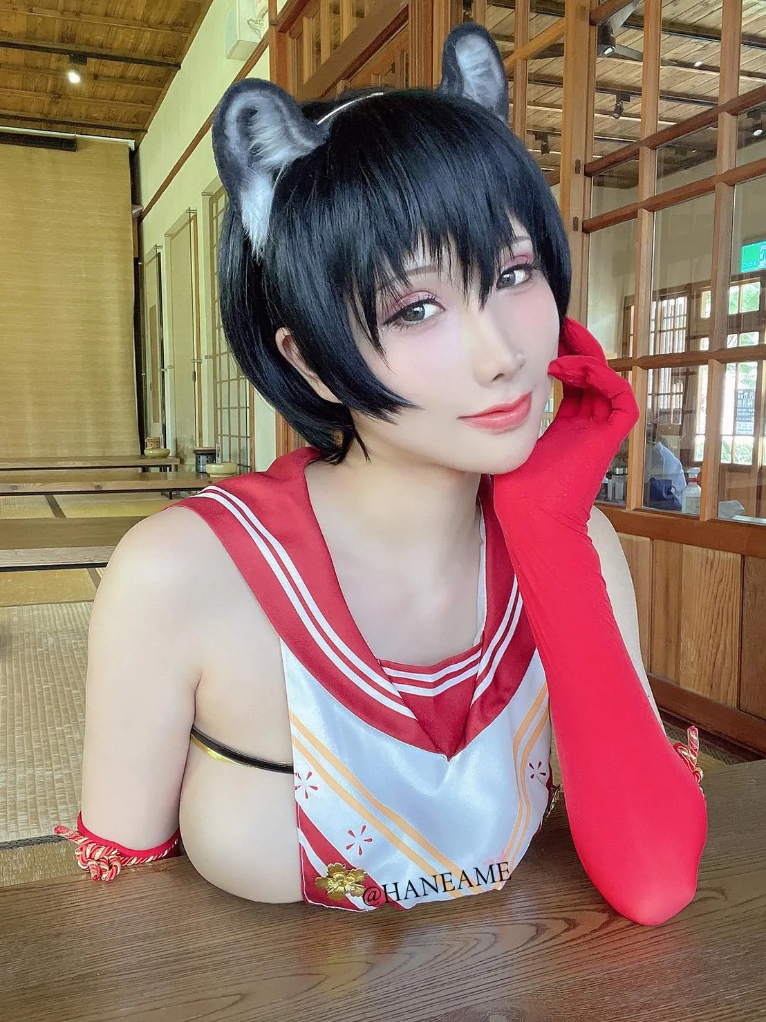 雨波_HaneAme Blue Archive_Tsubaki 樁 [39P]插图6