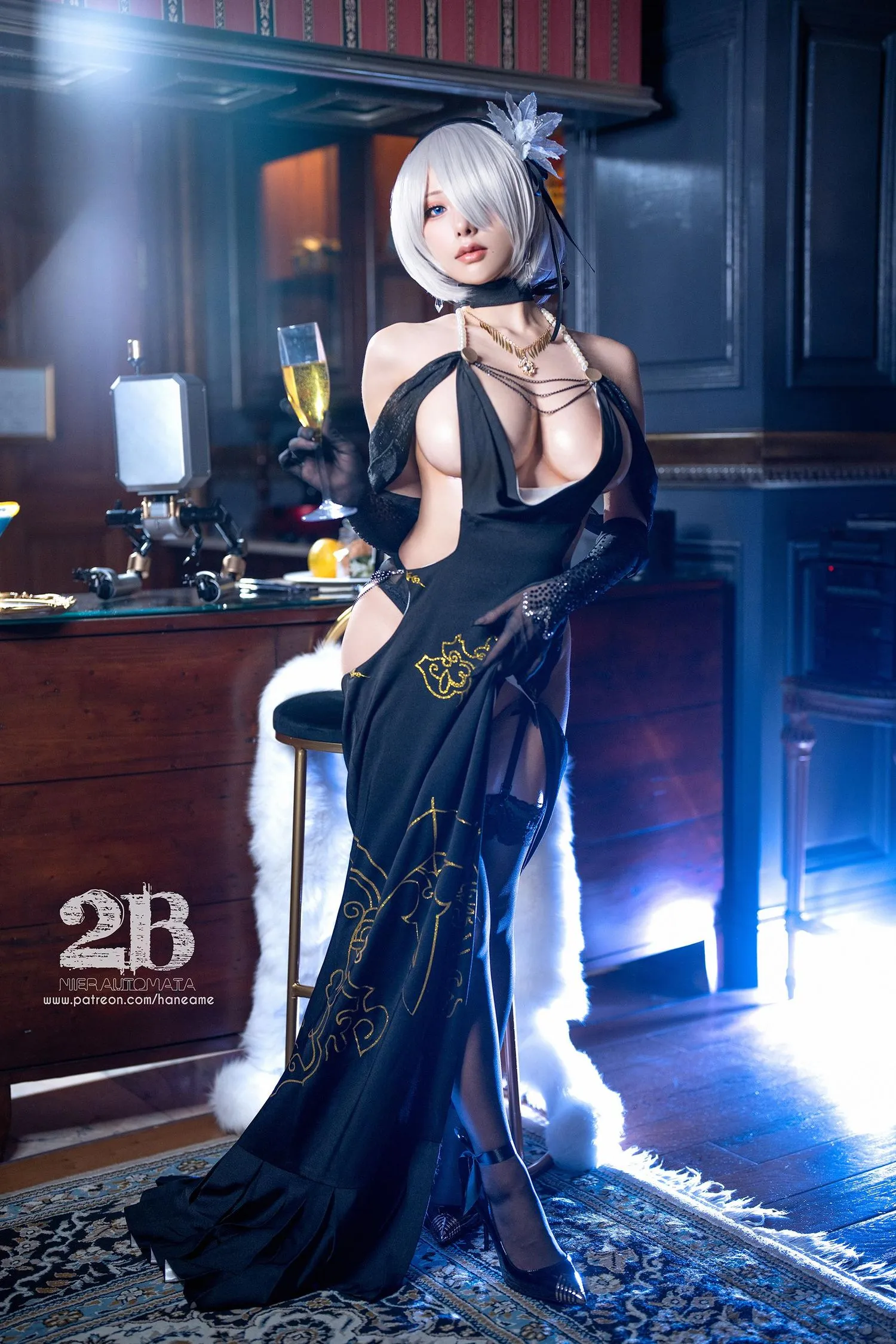雨波_HaneAme COS本子 – Nier2B-2.Gown [30P]插图9