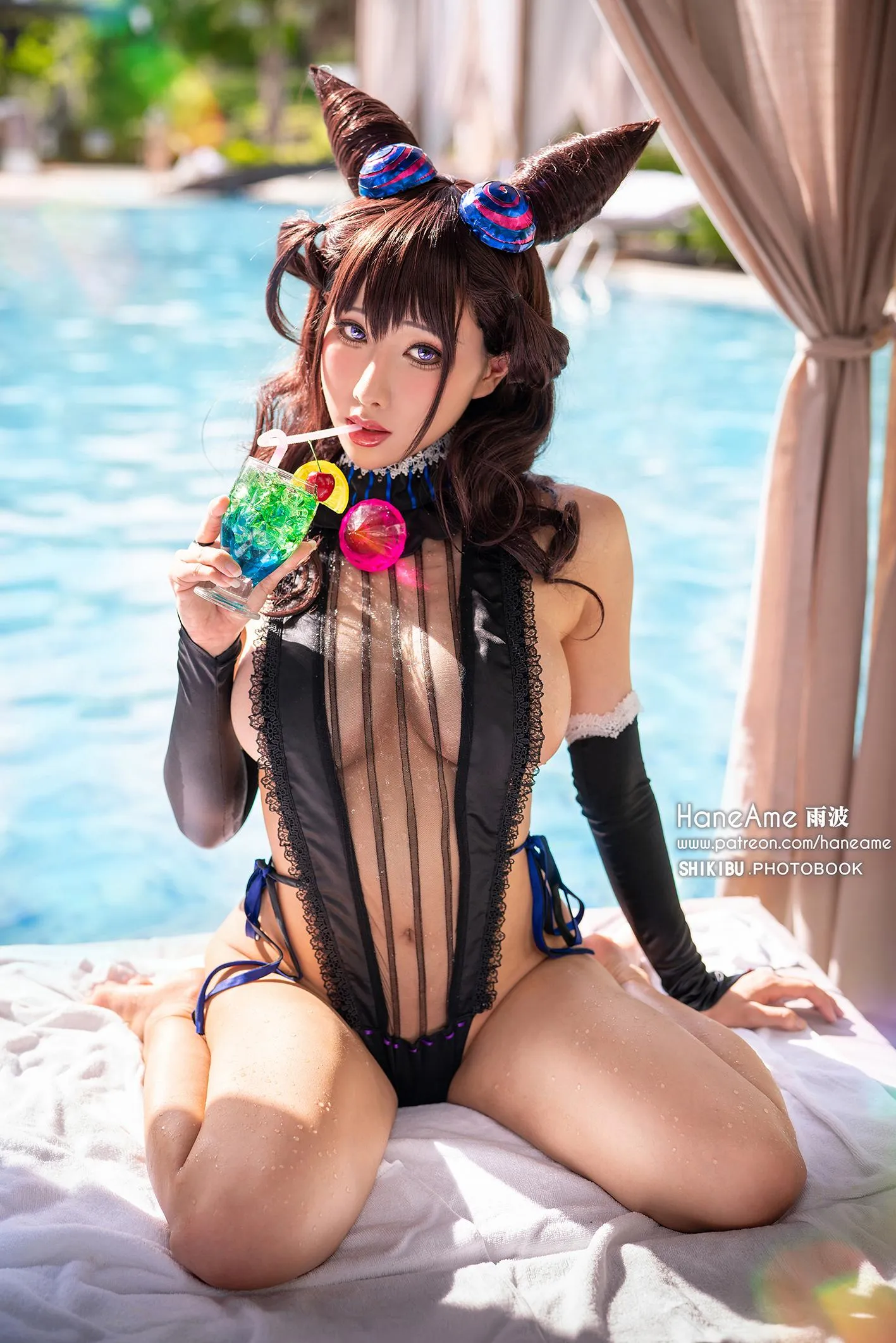 雨波_HaneAme FGO 紫式部 视频-5.SWIMSUIT_泳裝 [26P]插图6
