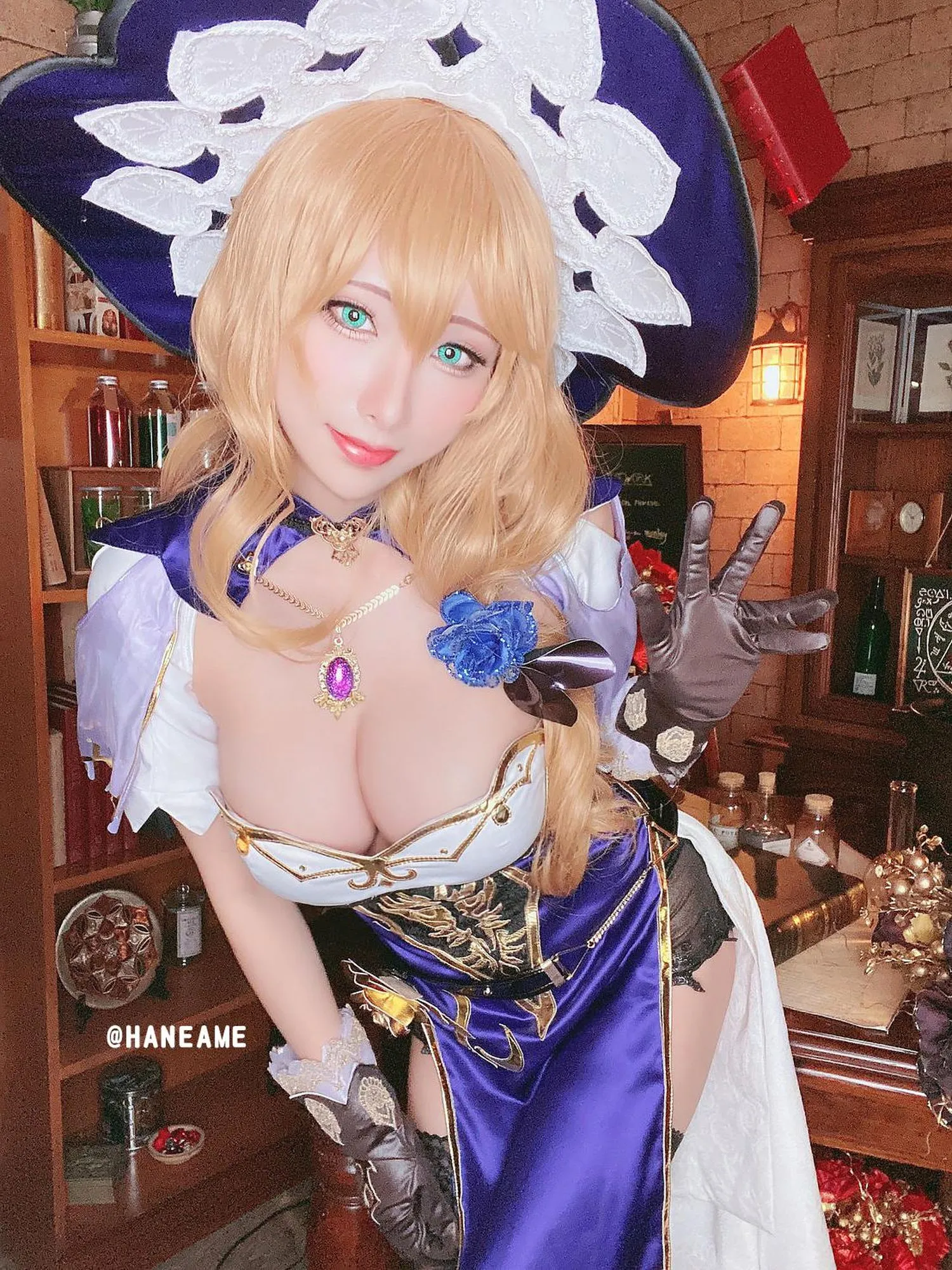 雨波_HaneAme Genshin Impact_Lisa [59P]插图