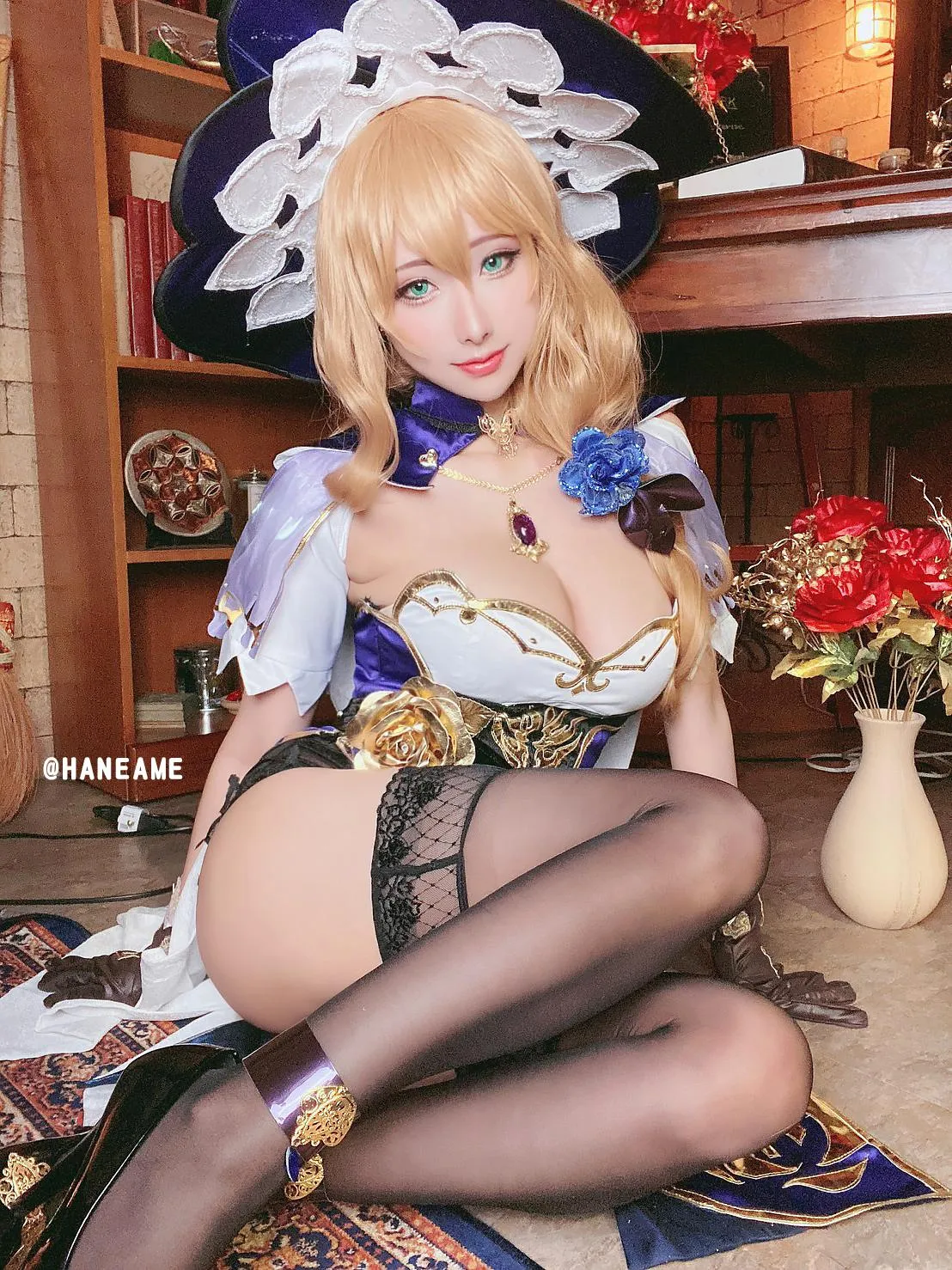 雨波_HaneAme Genshin Impact_Lisa [59P]插图2