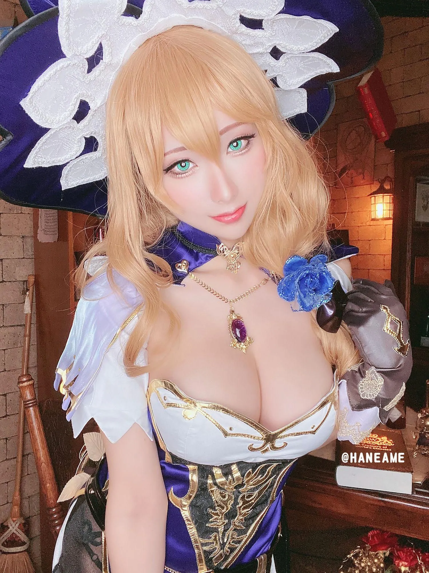 雨波_HaneAme Genshin Impact_Lisa [59P]插图7