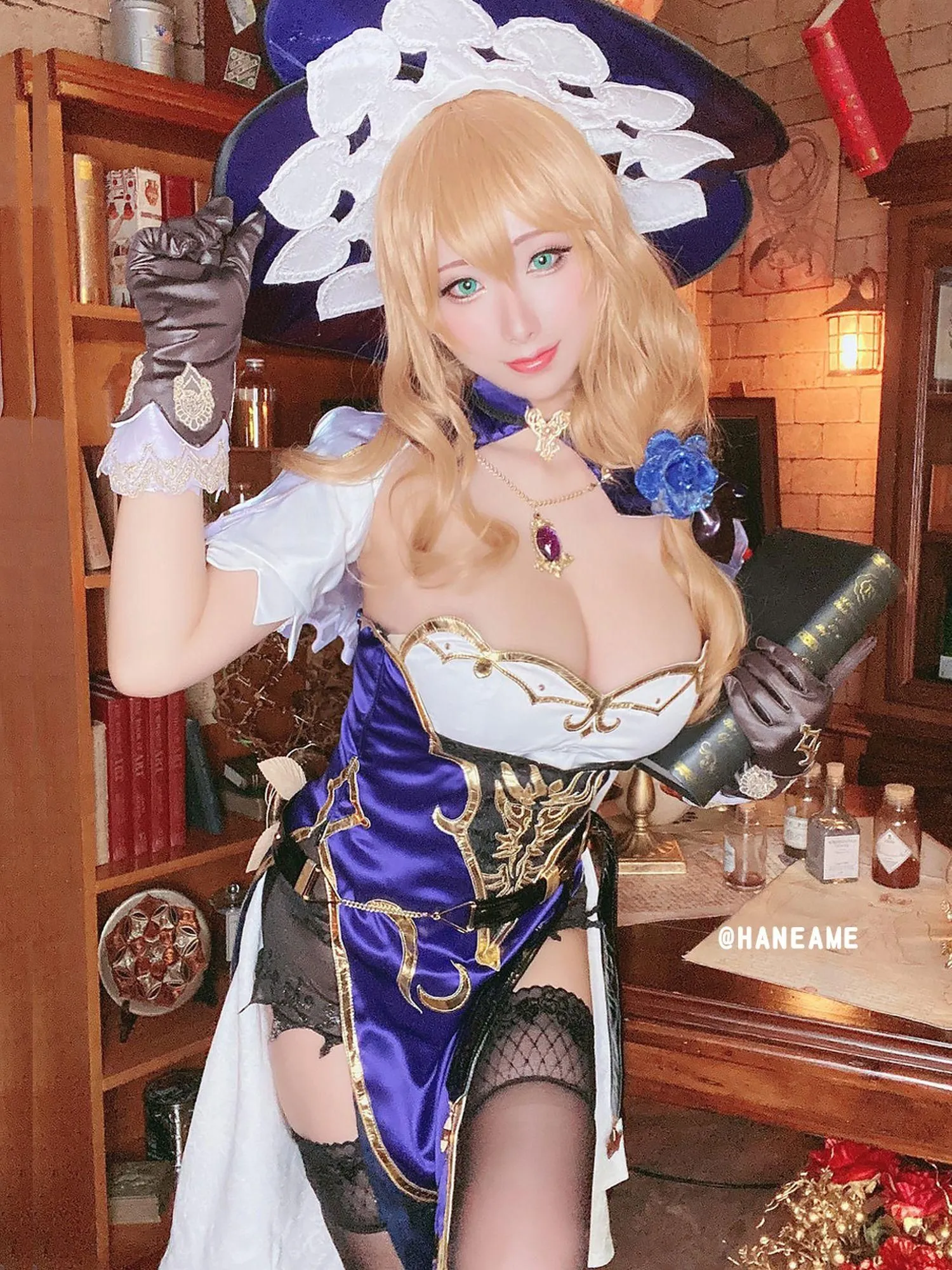 雨波_HaneAme Genshin Impact_Lisa [59P]插图1