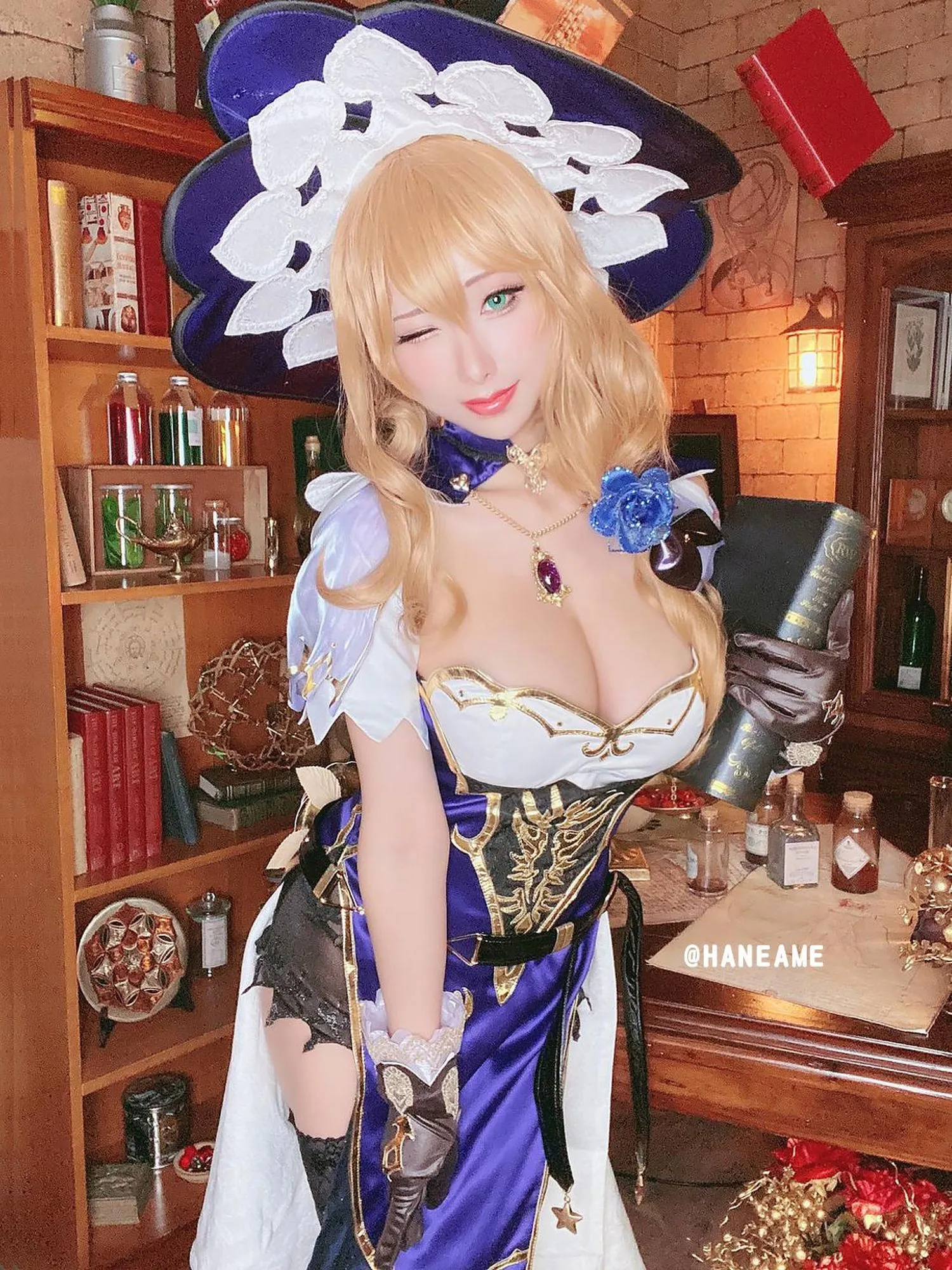 雨波_HaneAme Genshin Impact_Lisa [59P]插图3