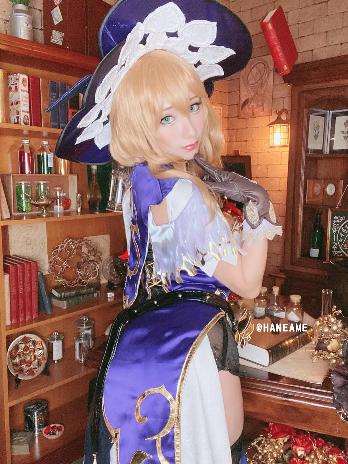 雨波_HaneAme Genshin Impact_Lisa [59P]插图4
