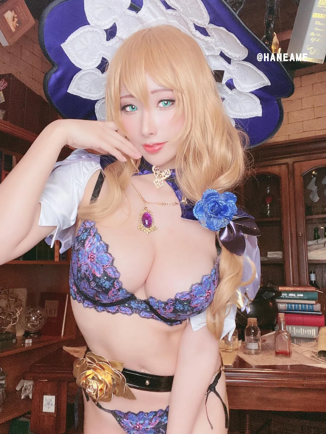 雨波_HaneAme Genshin Impact_Lisa [59P]插图4