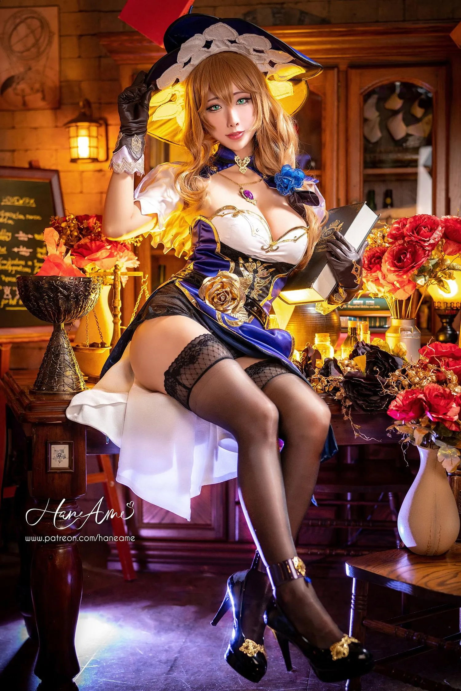 雨波_HaneAme Genshin Impact_Lisa [59P]插图8