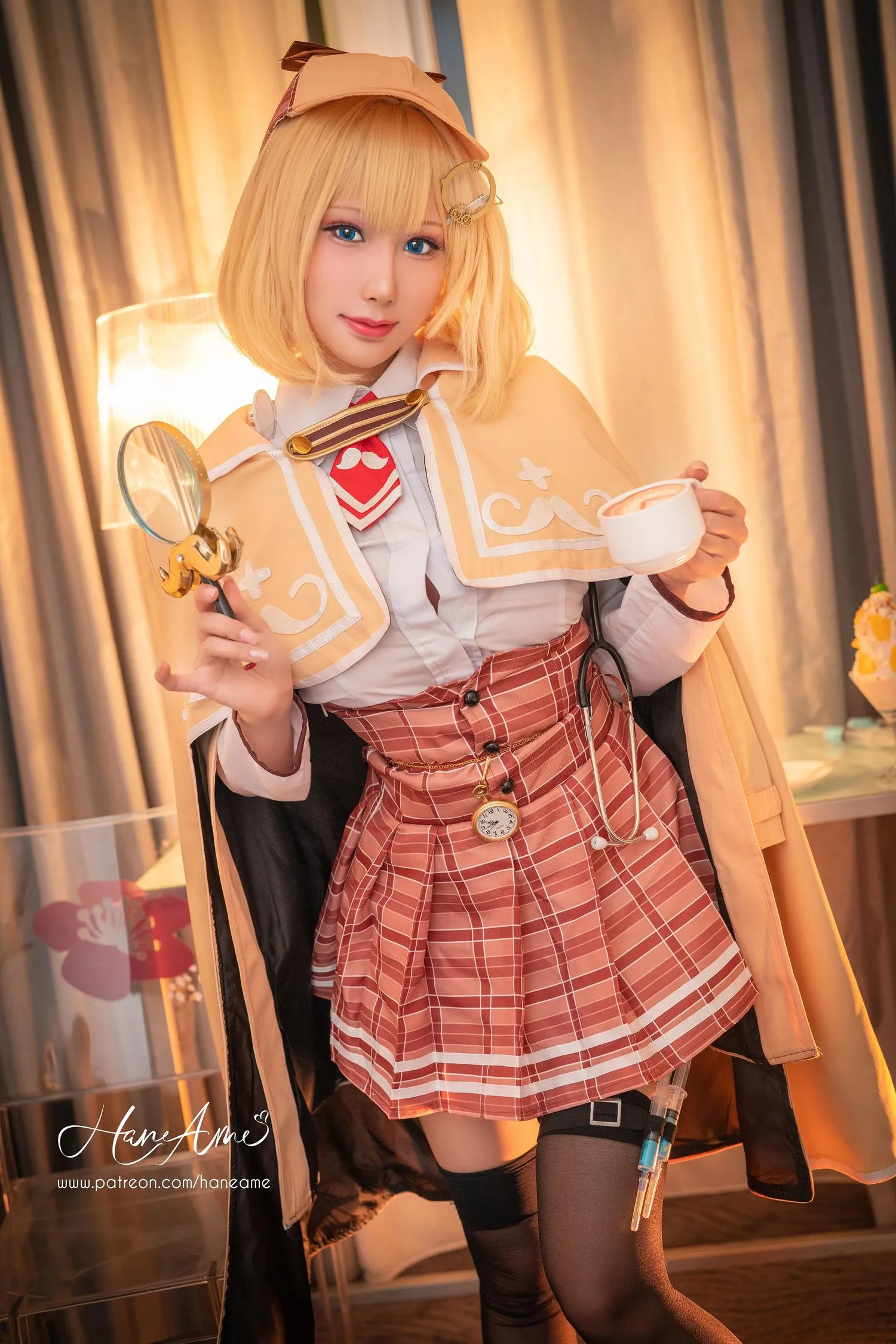 雨波_HaneAme Hololive_Amelia Waston_Unifrom制服 [20P]插图4