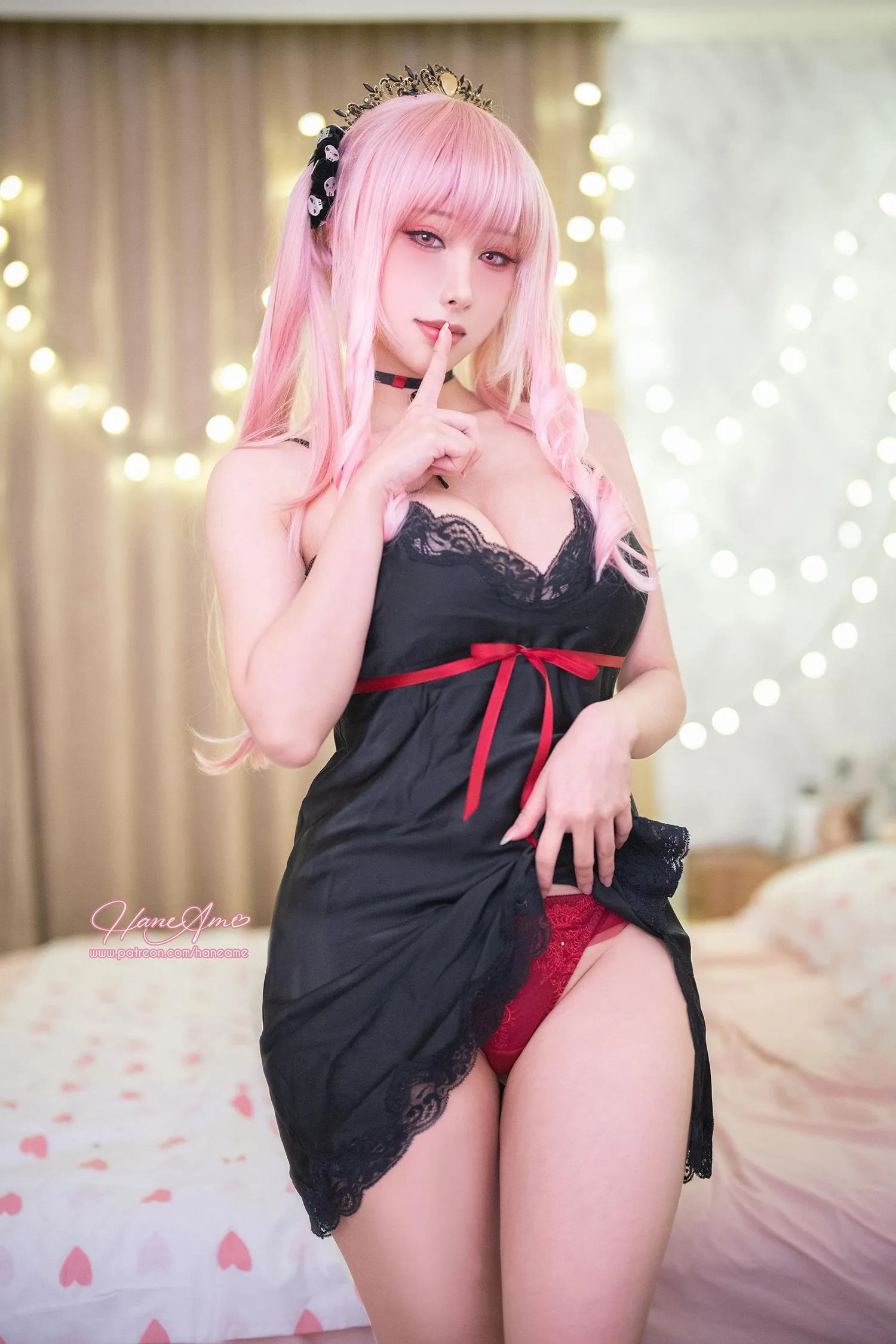 雨波_HaneAme Hololive_Calliope_死神睡衣 [33P]插图9