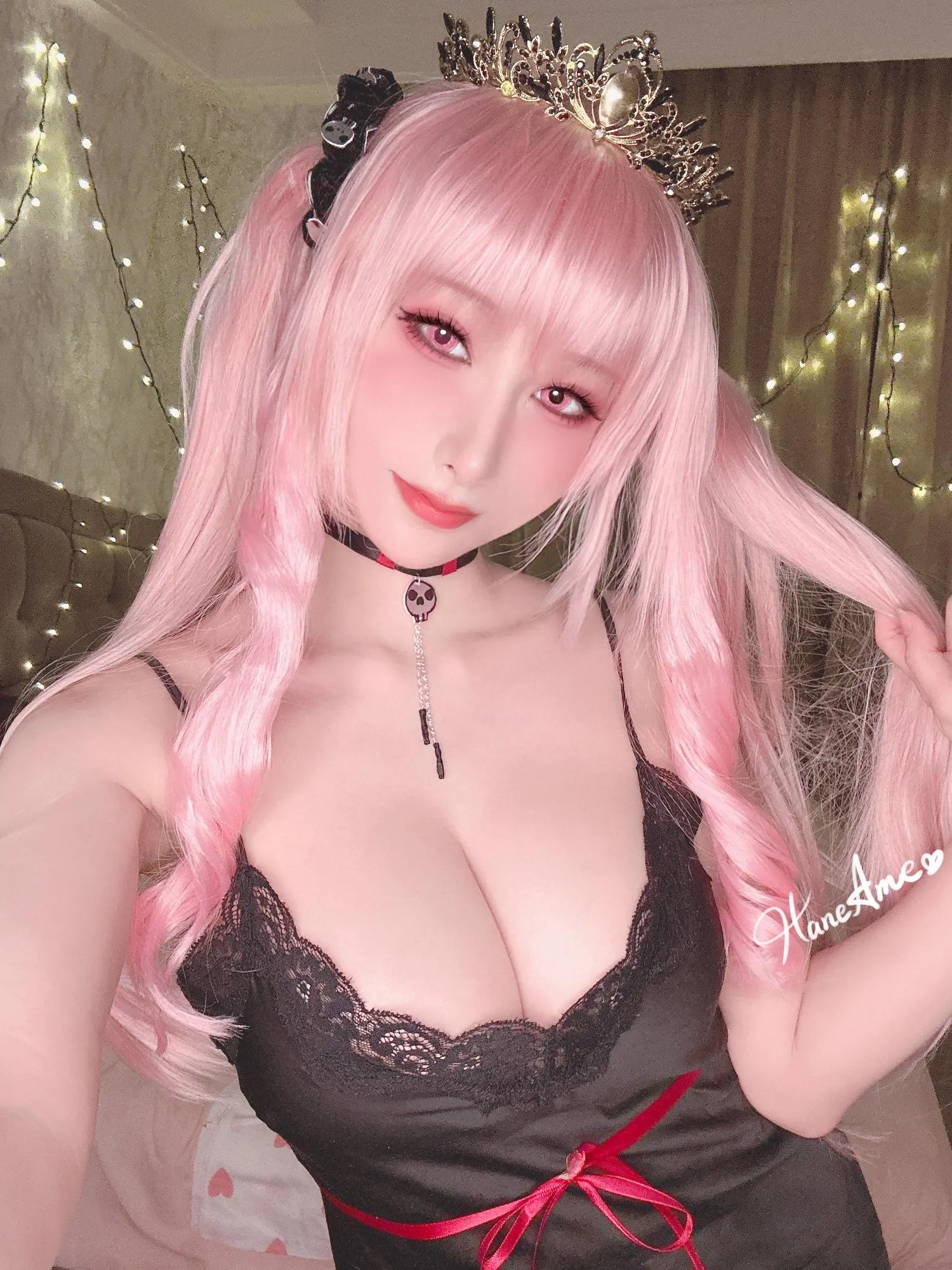 雨波_HaneAme Hololive_Calliope_死神睡衣 [33P]插图9