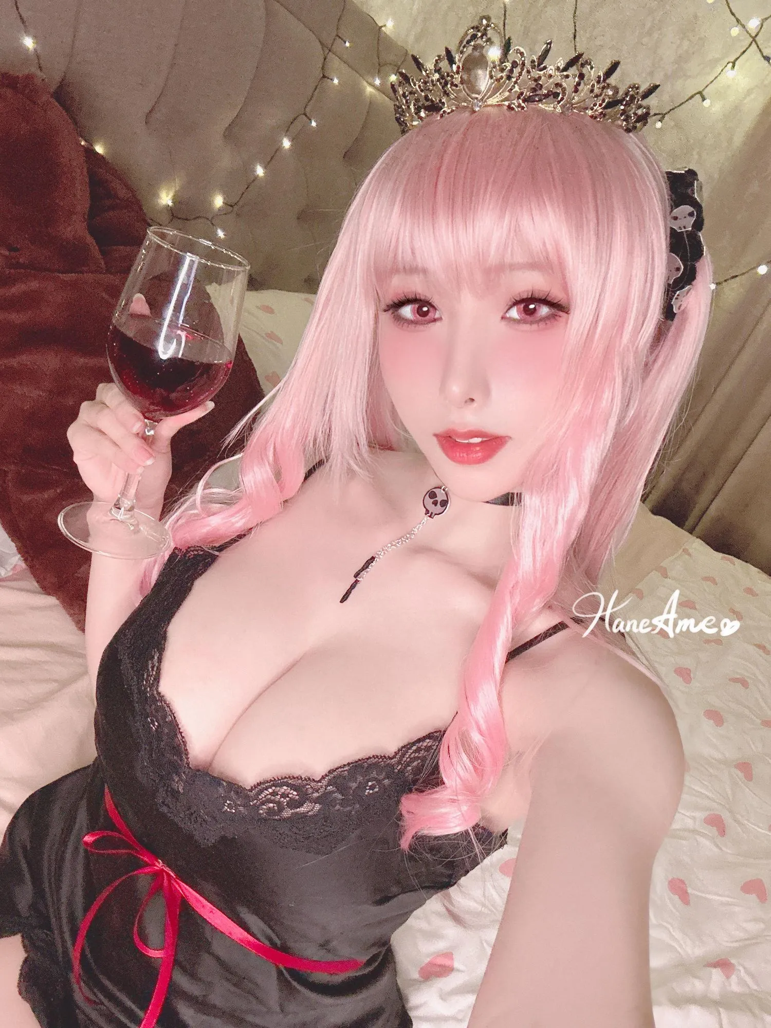 雨波_HaneAme Hololive_Calliope_死神睡衣 [33P]插图