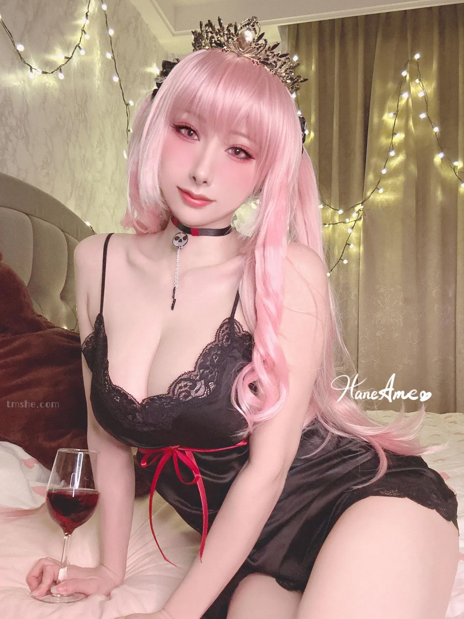 雨波_HaneAme Hololive_Calliope_死神睡衣 [33P]插图6