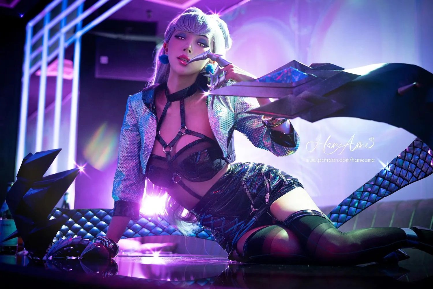 雨波_HaneAme LOL_Evelynn_KDAALLOUT [25P]插图