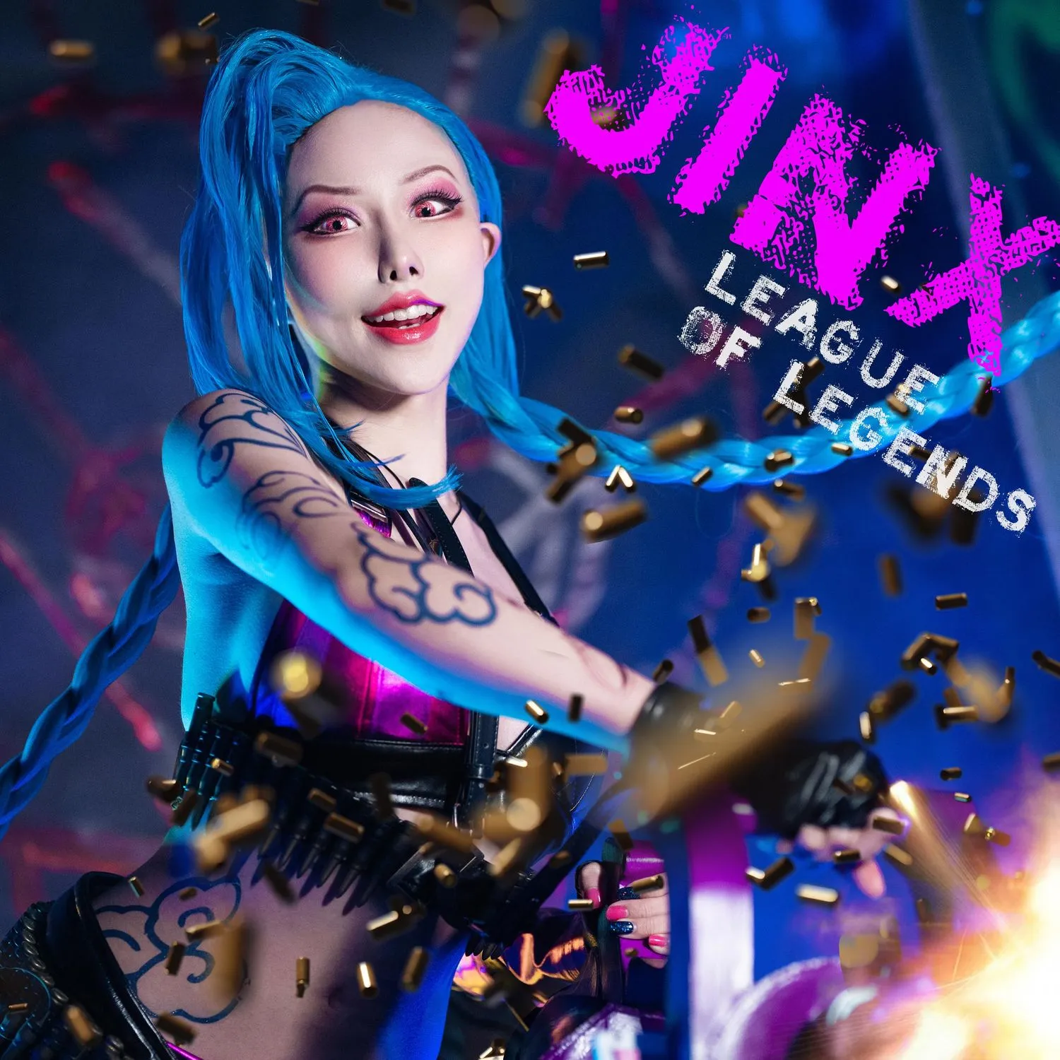 雨波_HaneAme League of Legends JINX [26P]插图5