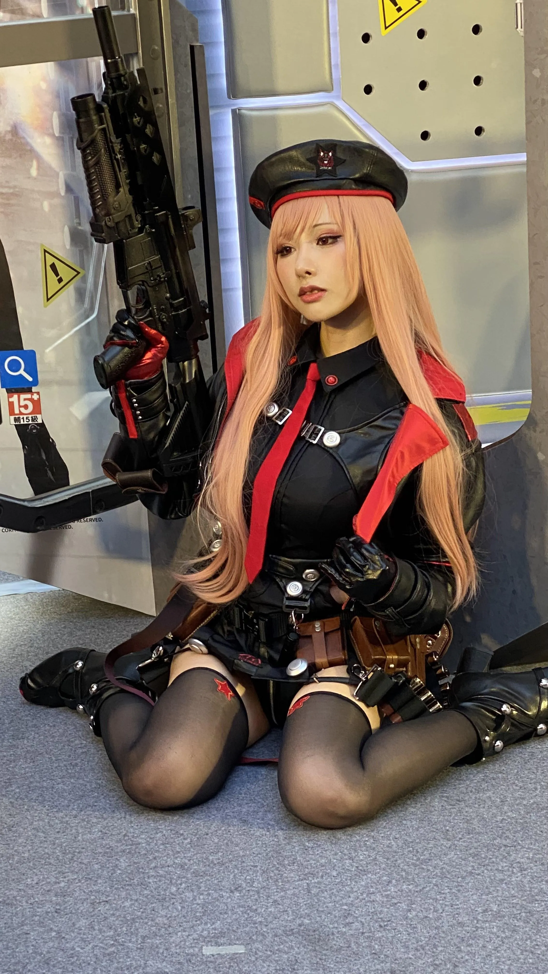 雨波_HaneAme Nikkle胜利女神拉毗会场照 [34P]插图1
